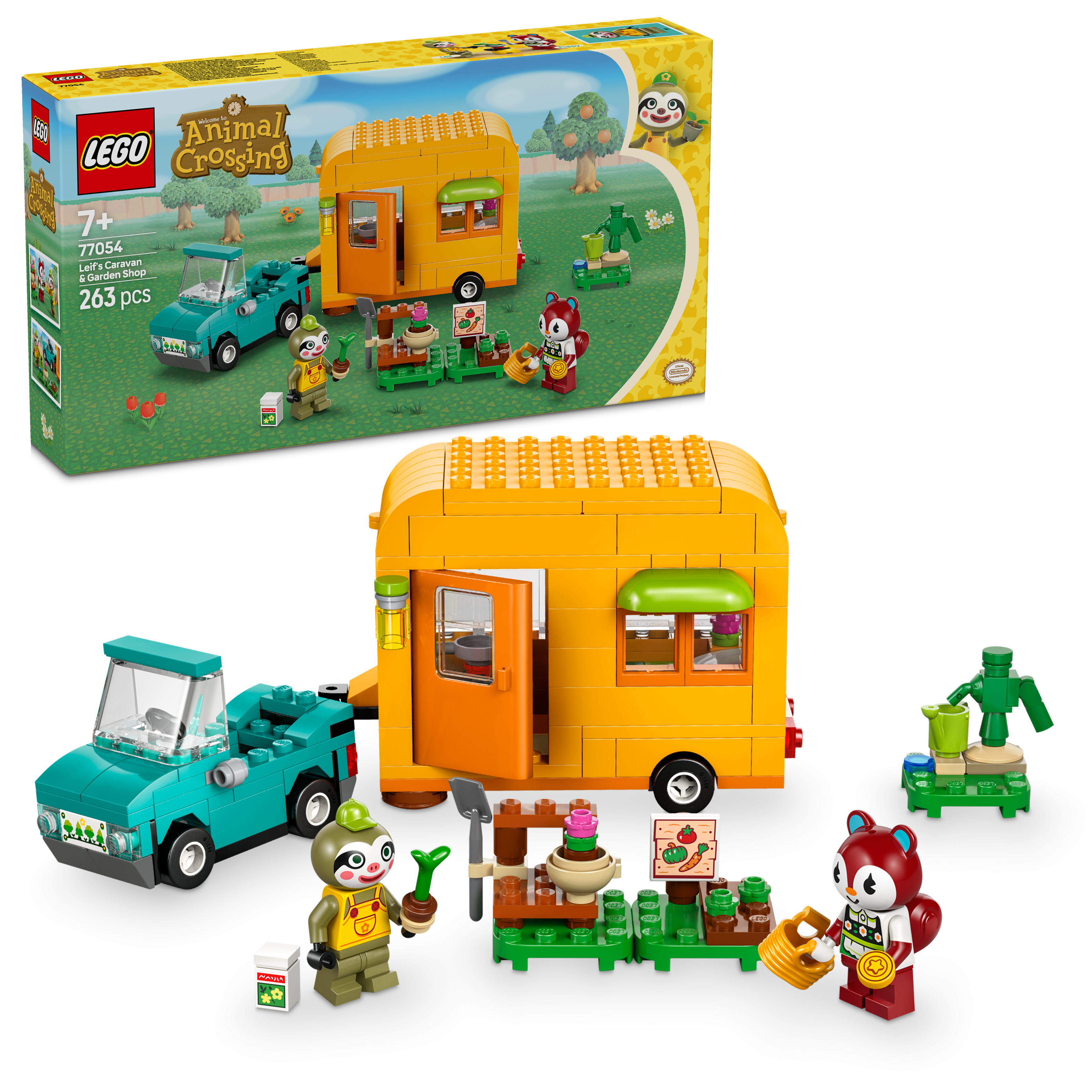 LEGO Animal Crossing 77054 Leif's Caravan & Garden