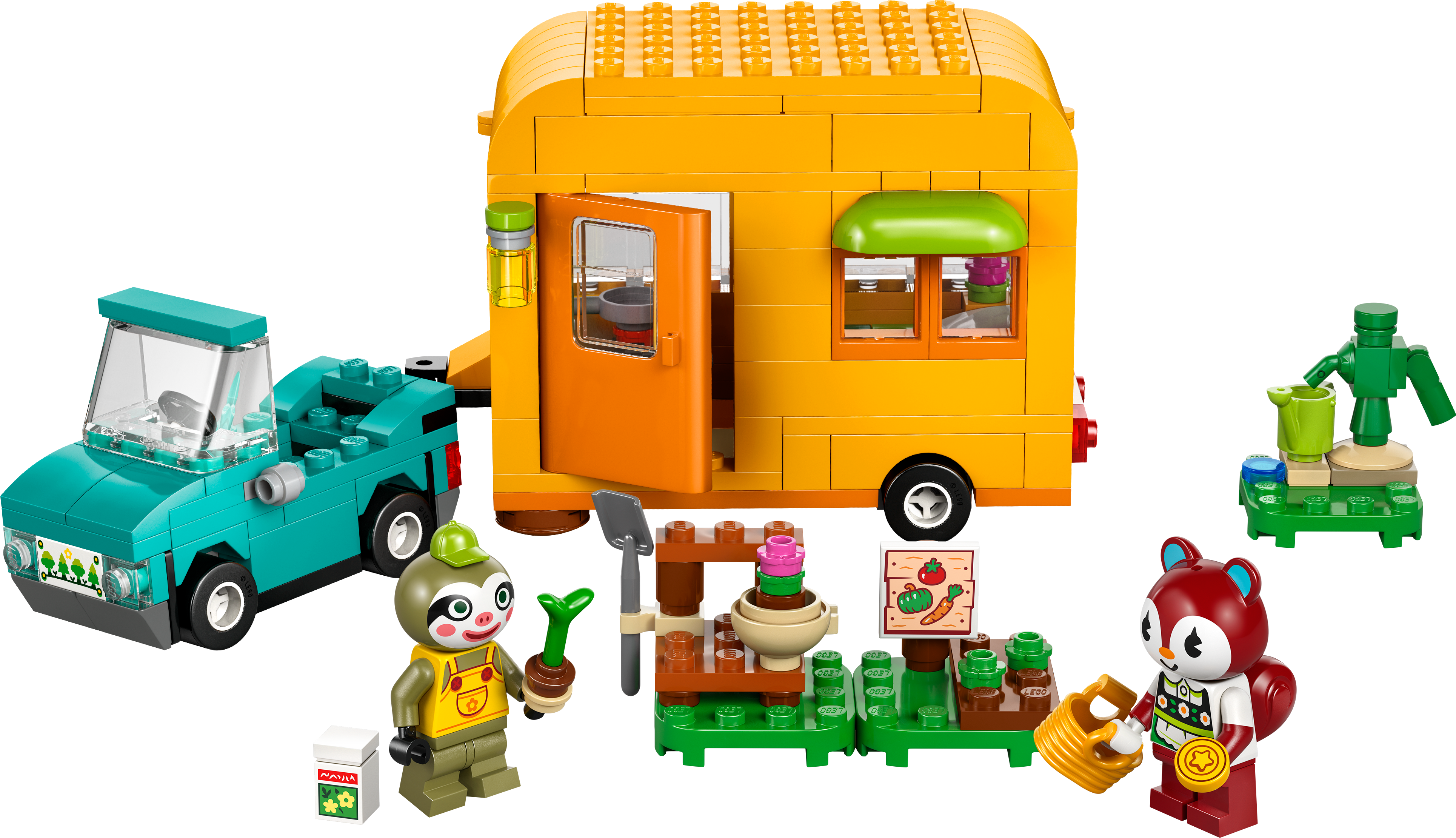 LEGO Animal Crossing 77054 Leif's Caravan & Garden