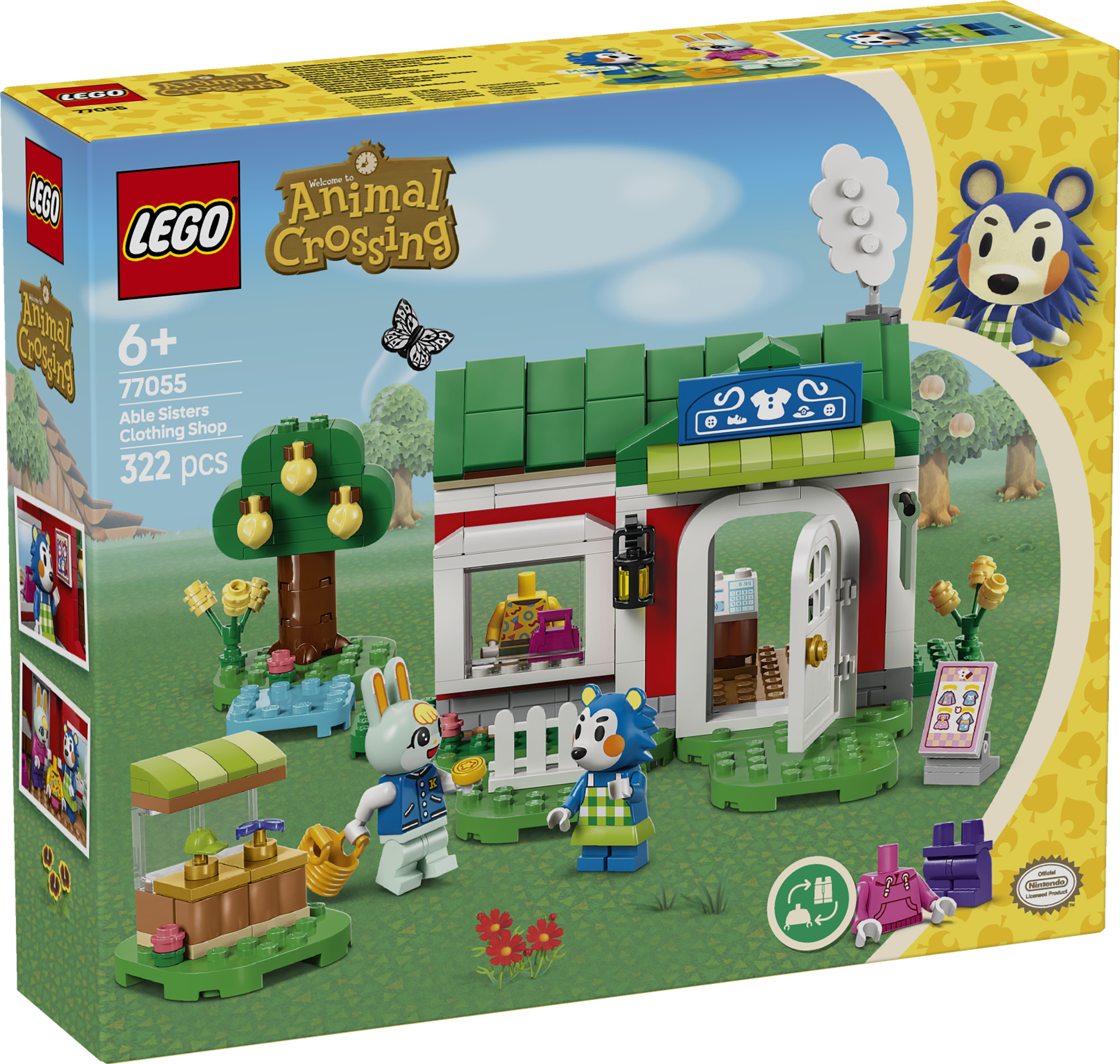 LEGO Animal Crossing 77055 Able Sisters Clothing Shop