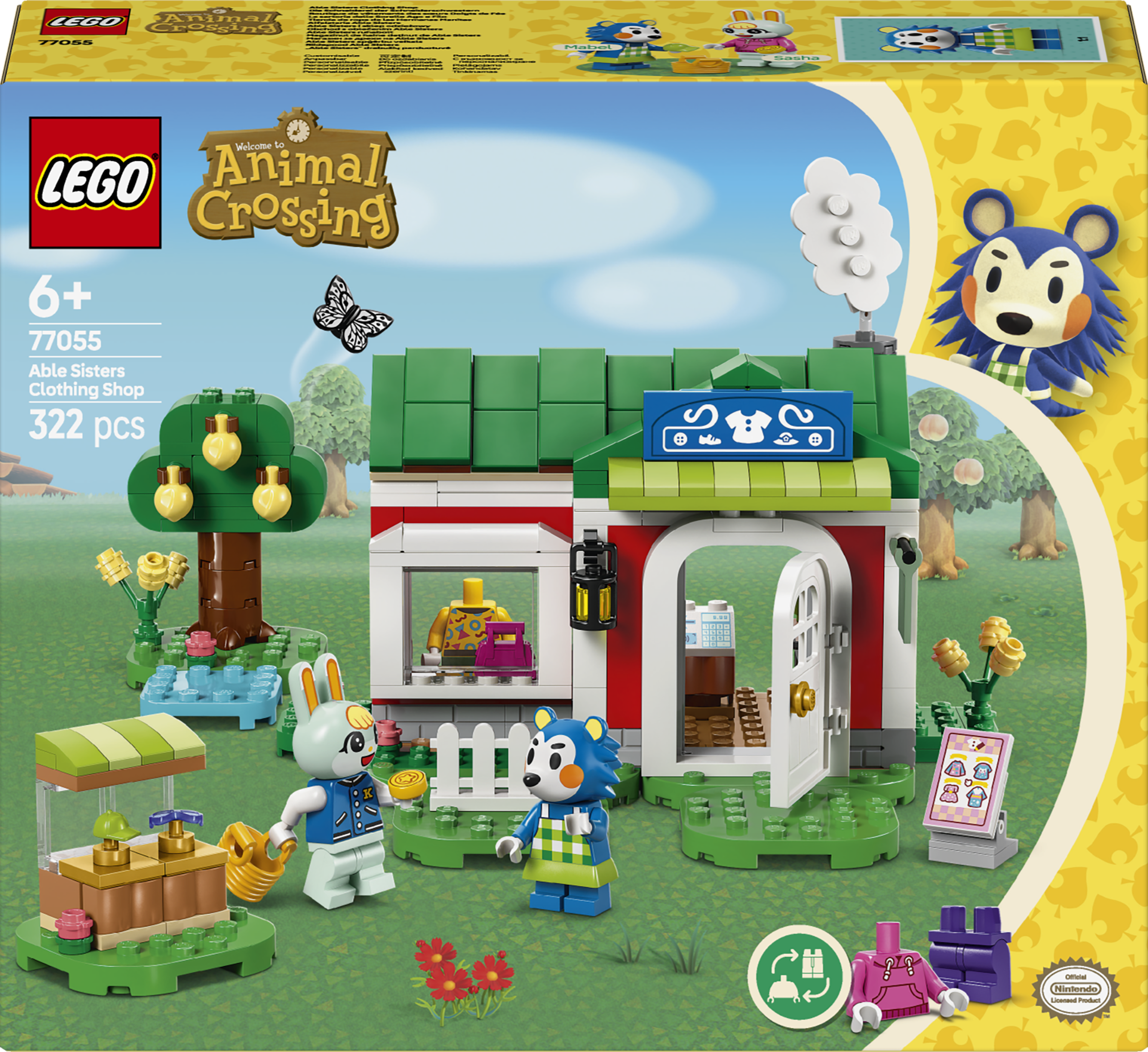 LEGO Animal Crossing 77055 Able Sisters Clothing Shop