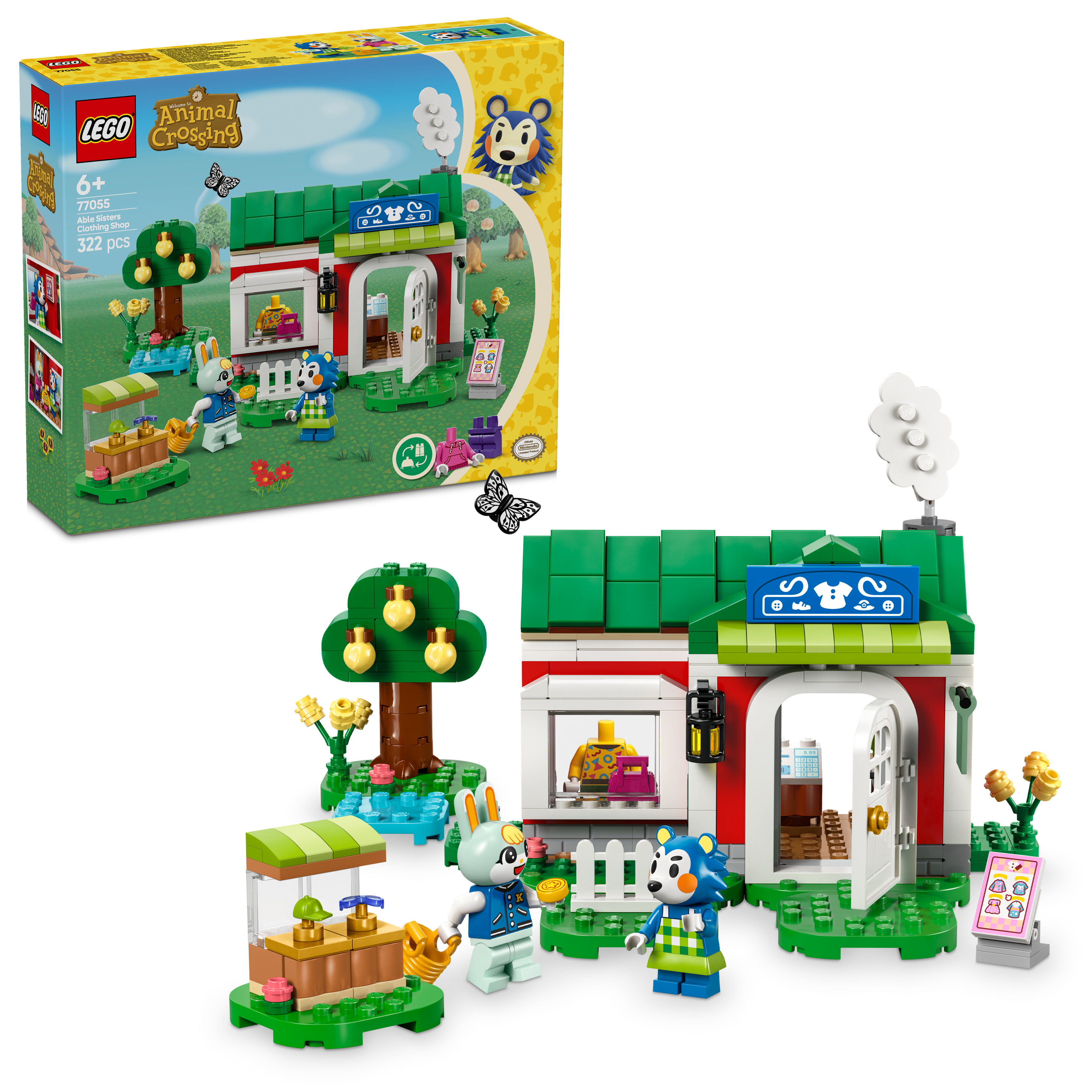 LEGO Animal Crossing 77055 Able Sisters Clothing Shop