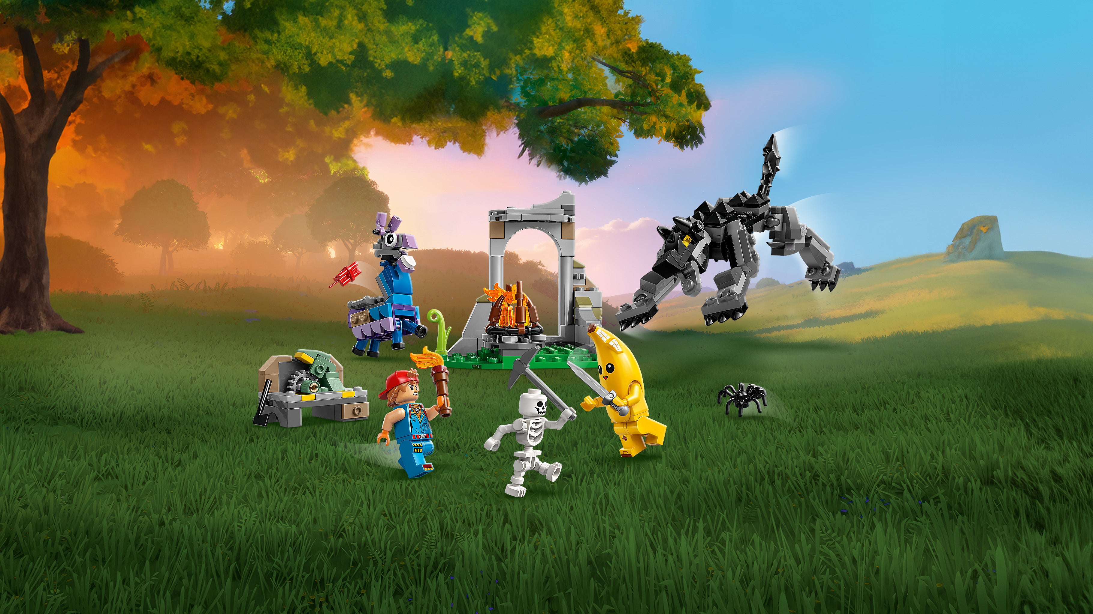Lego 77075 Peely & Sparkplugs Camp