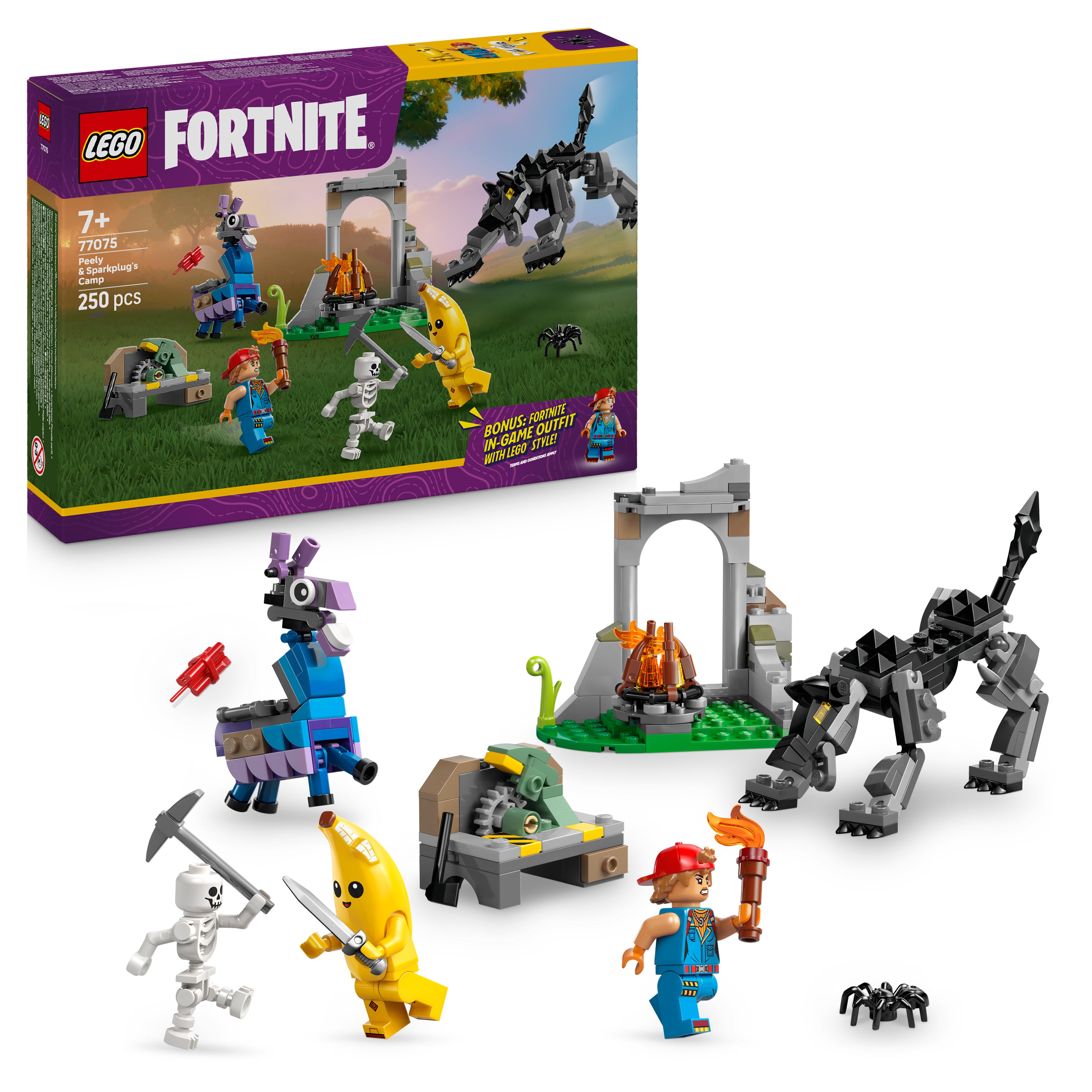 Lego 77075 Peely & Sparkplugs Camp