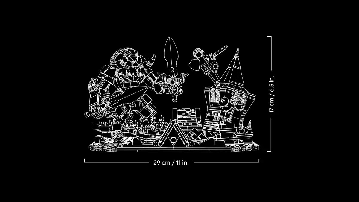 Lego 77093 Ocarina of Time The Final Battle Set