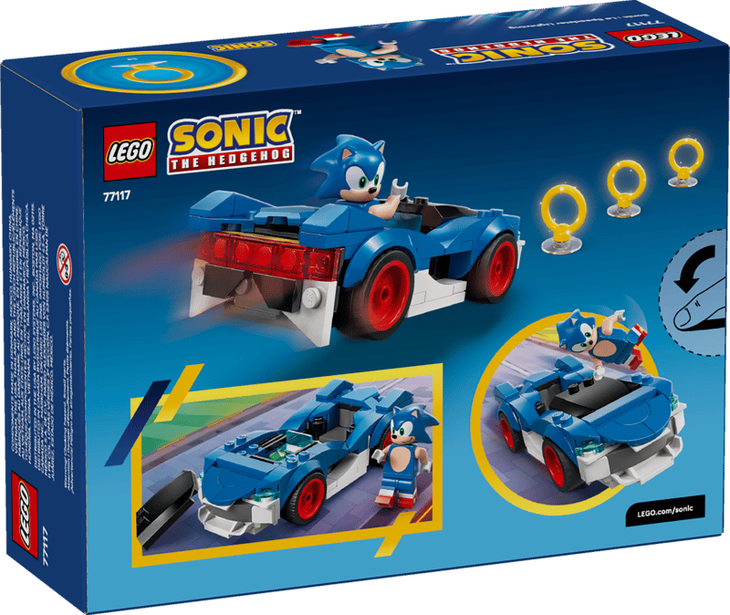 Lego 77117 Sonic: Speedster Lightning