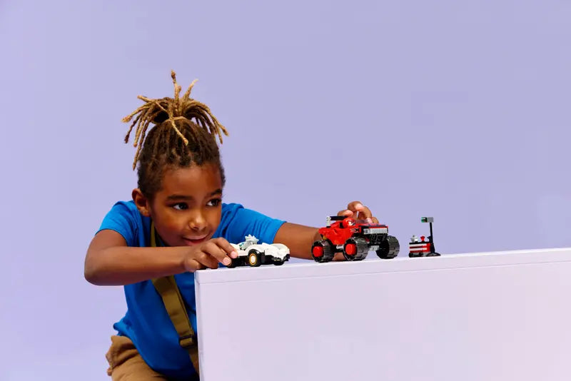 Lego 77118 Silvers Car vs. Knuckles Monster Truck