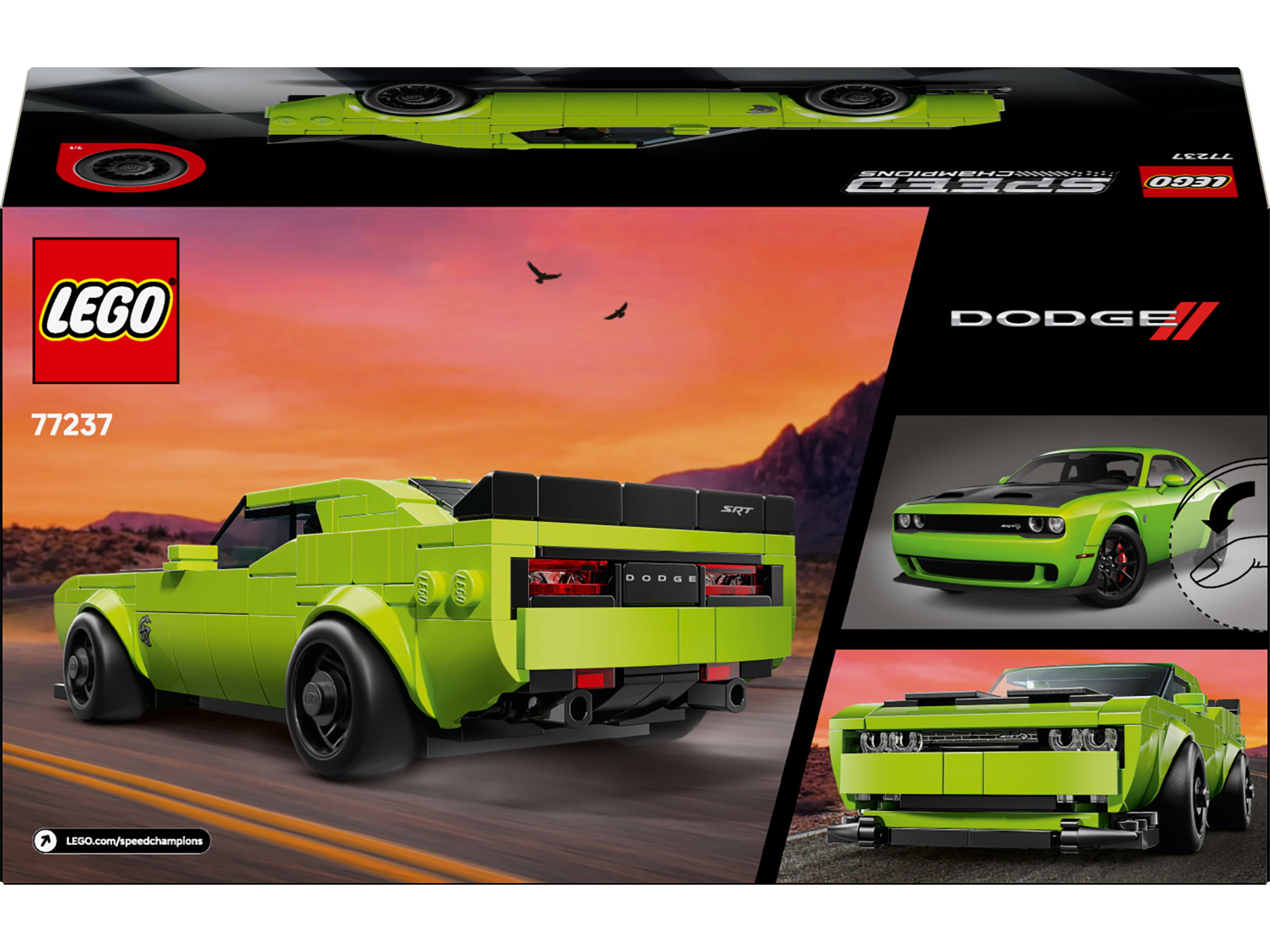 Lego 77237 Dodge Challenger SRT Hellcat