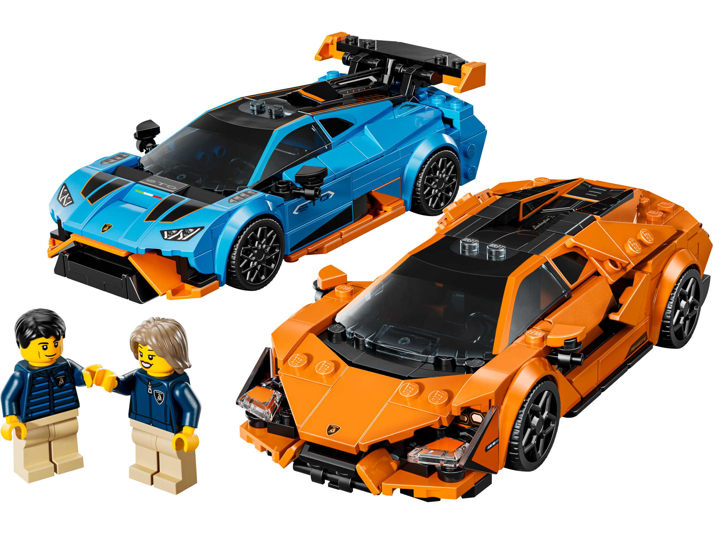 Lego 77238 Lamborghini Revuelto &  Huracán STO
