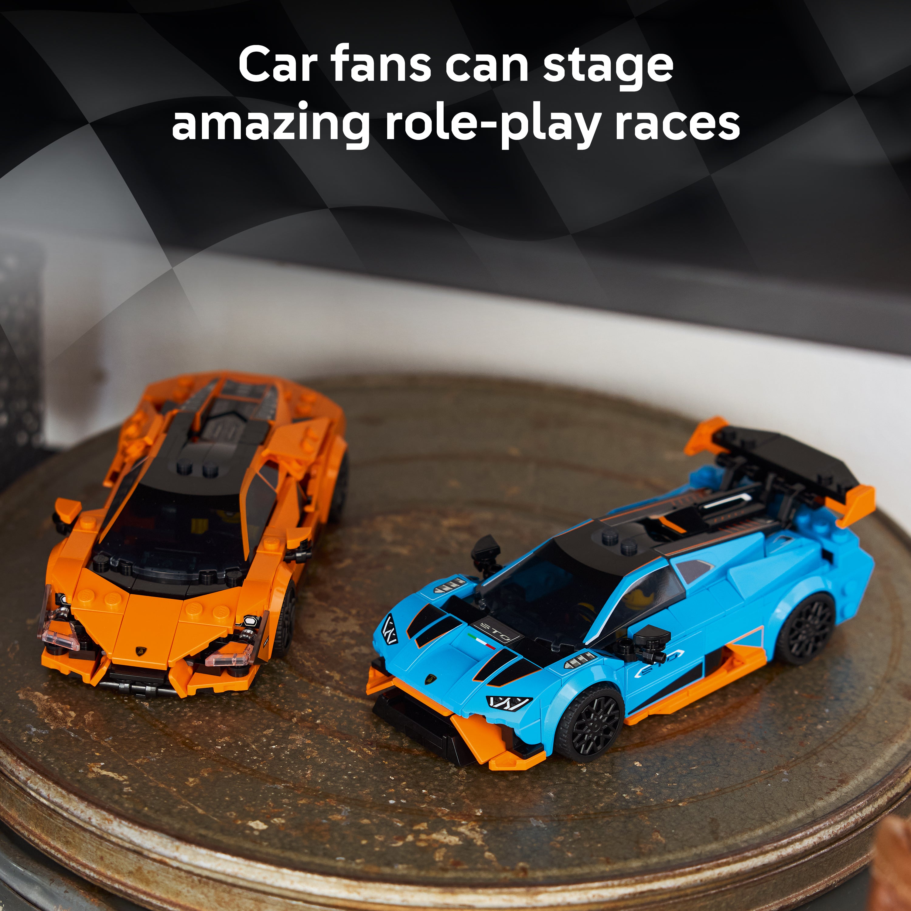 Lego 77238 Lamborghini Revuelto &  Huracán STO