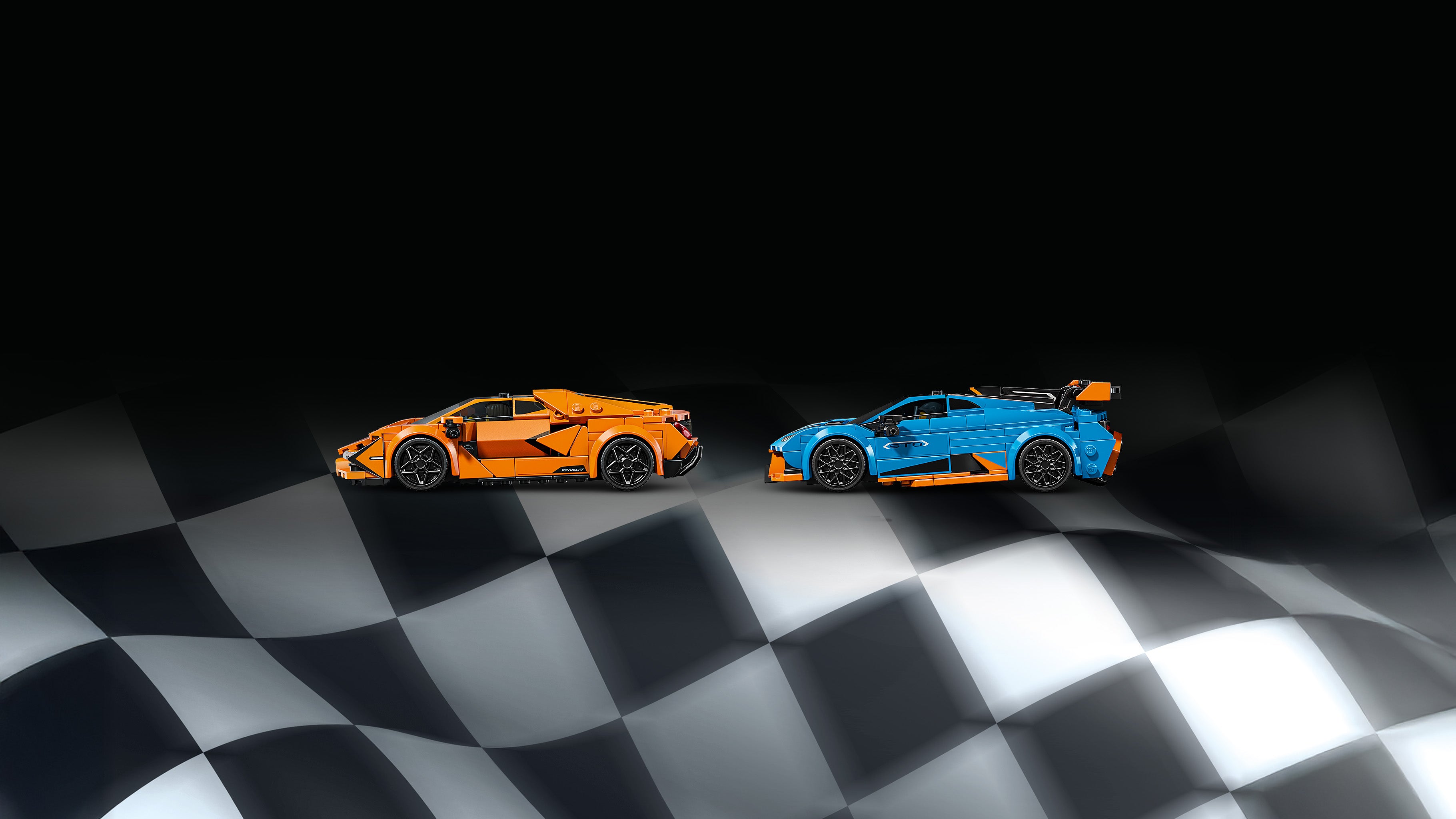 Lego 77238 Lamborghini Revuelto &  Huracán STO