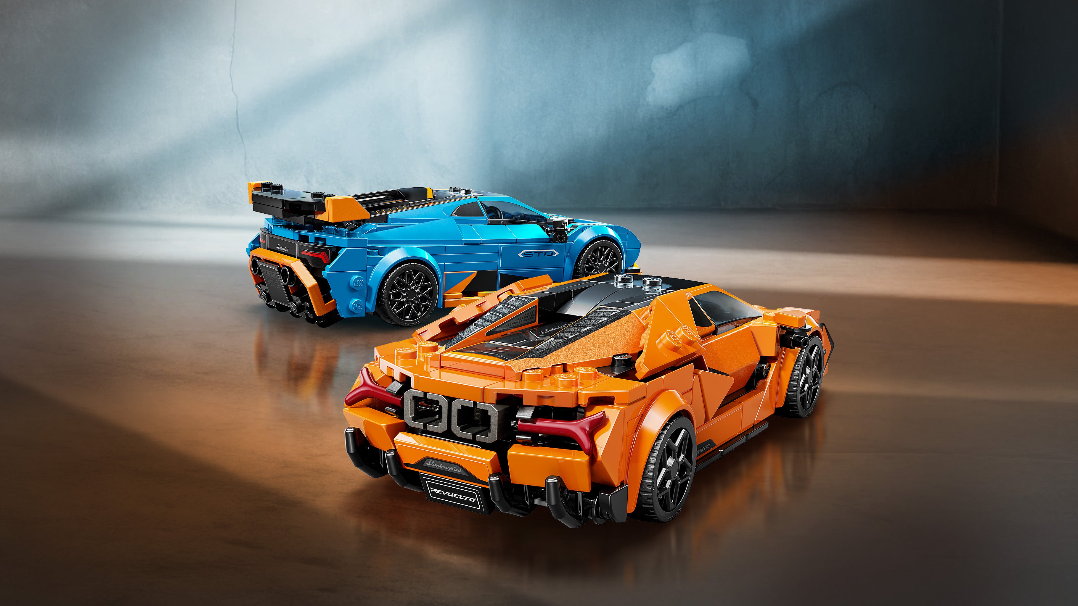 Lego 77238 Lamborghini Revuelto &  Huracán STO