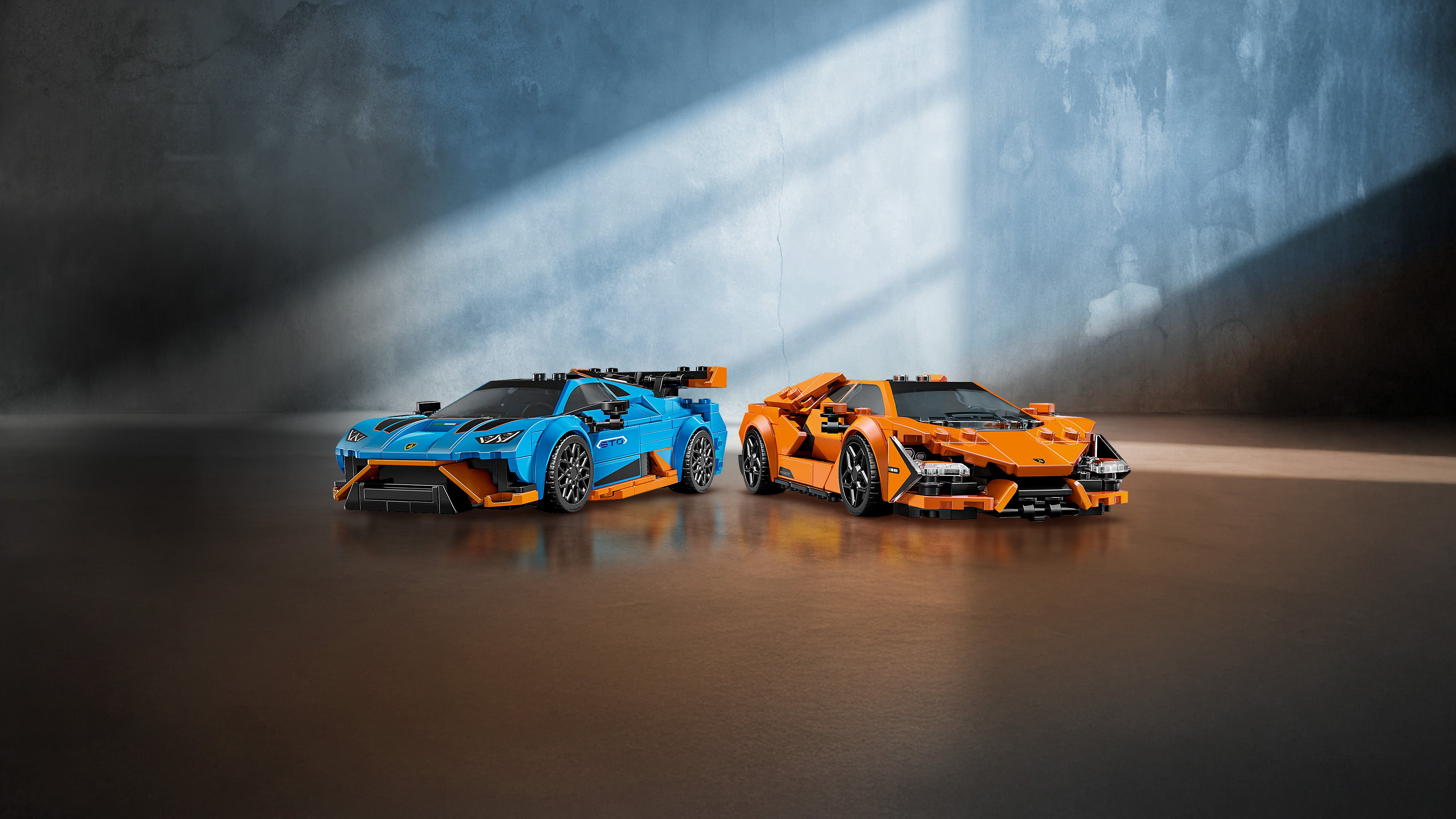 Lego 77238 Lamborghini Revuelto &  Huracán STO