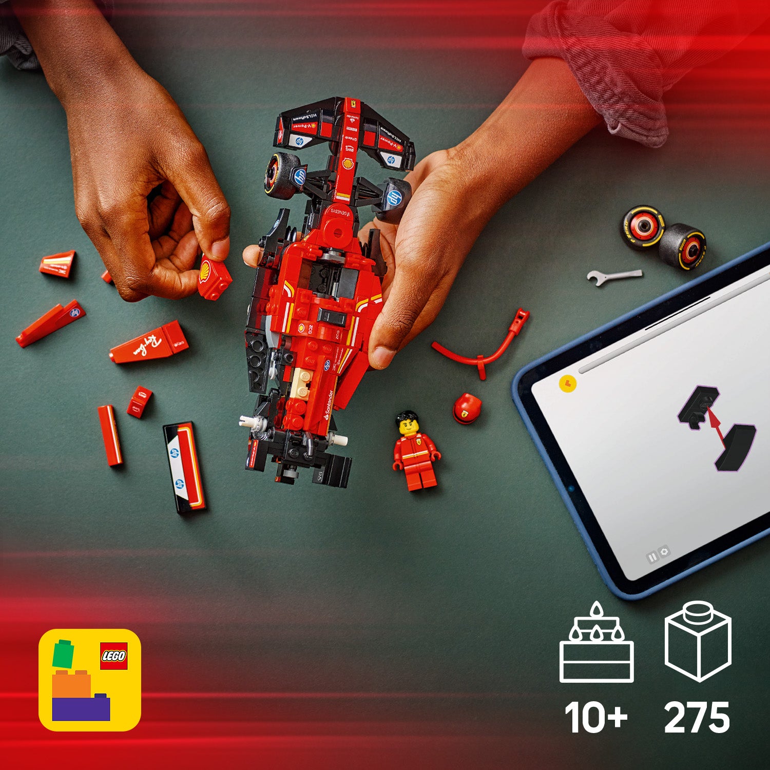 Lego 77242 Ferrari SF-24 F1 Race Car