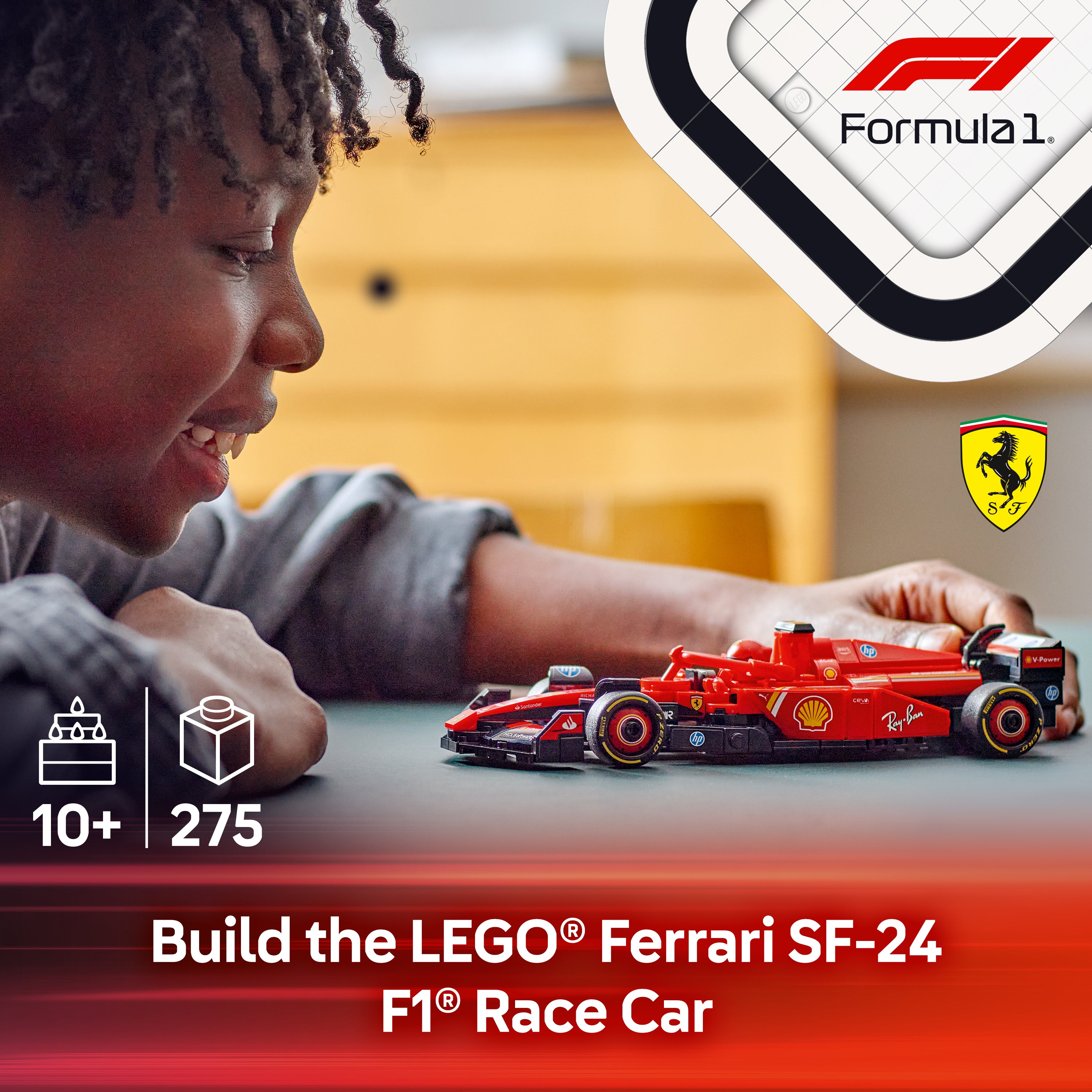 Lego 77242 Ferrari SF-24 F1 Race Car