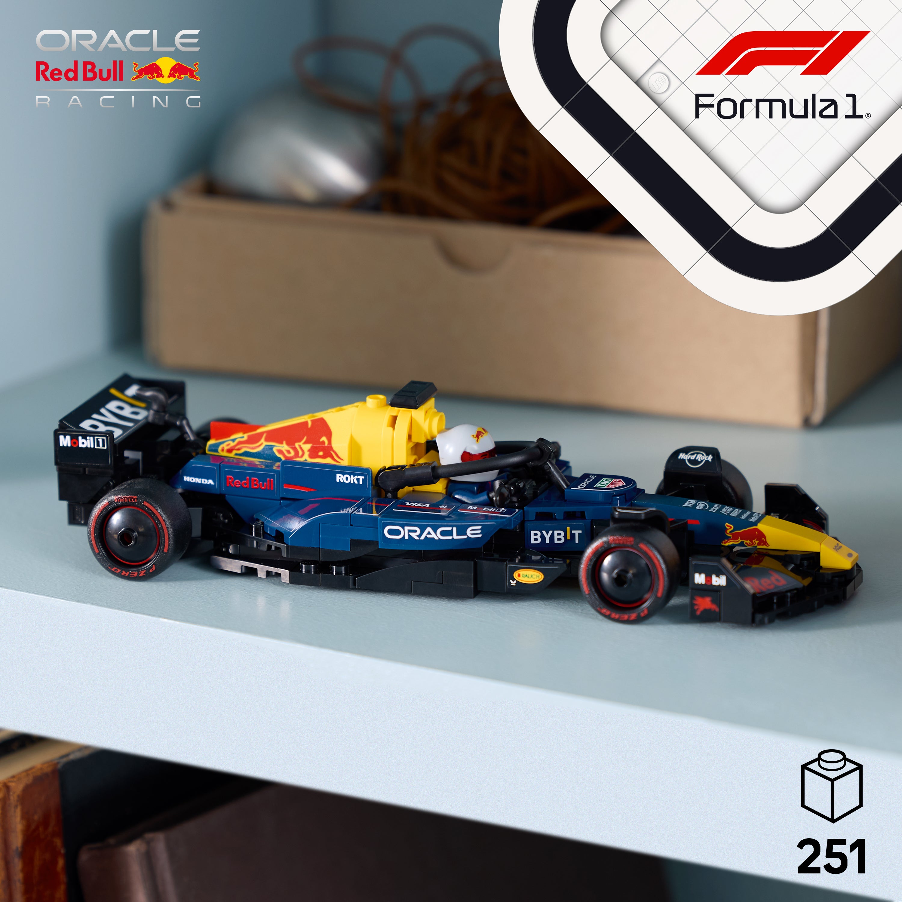 Lego 77243 Oracle Red Bull Racing RB20 Fi Race Car