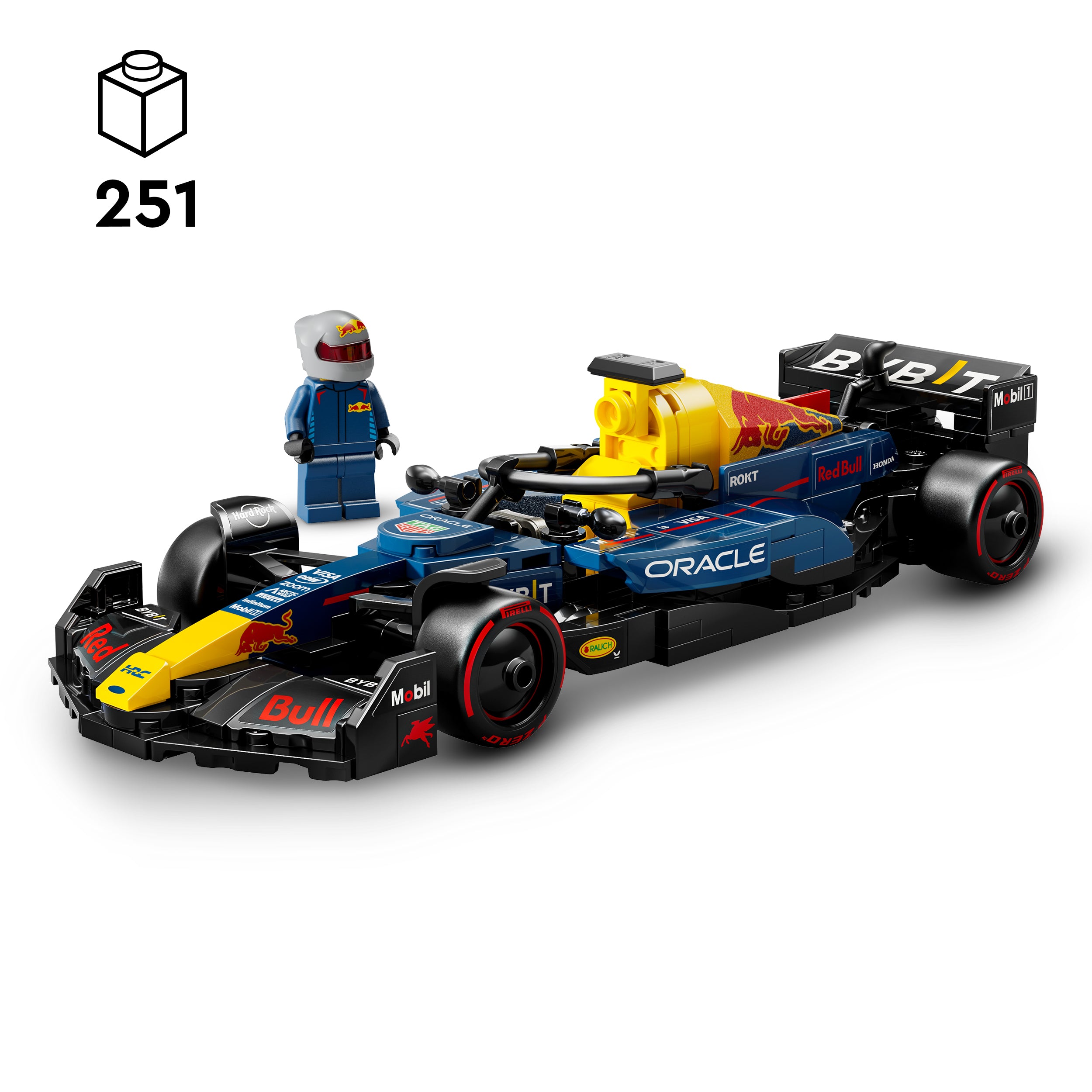 Lego 77243 Oracle Red Bull Racing RB20 Fi Race Car