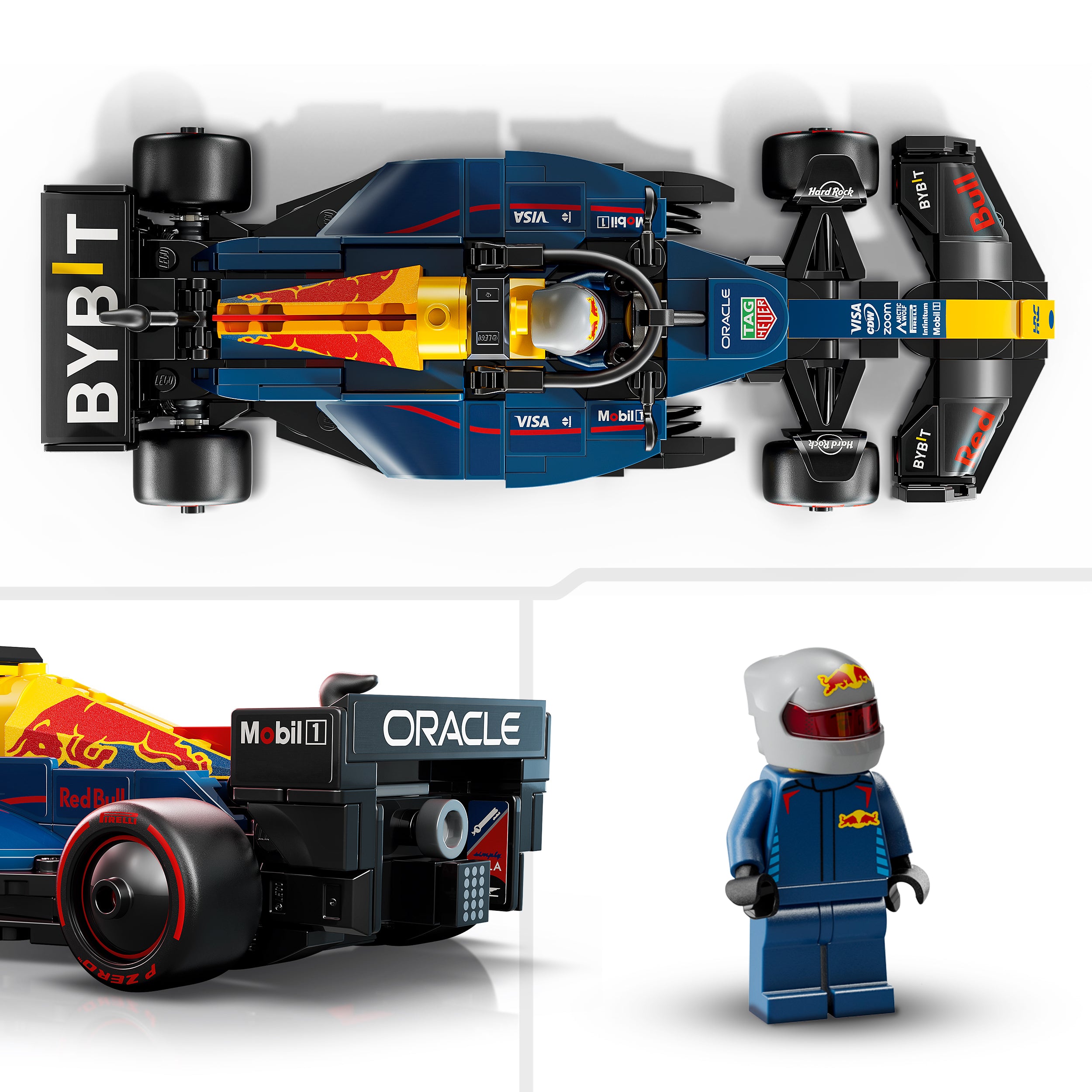 Lego 77243 Oracle Red Bull Racing RB20 Fi Race Car