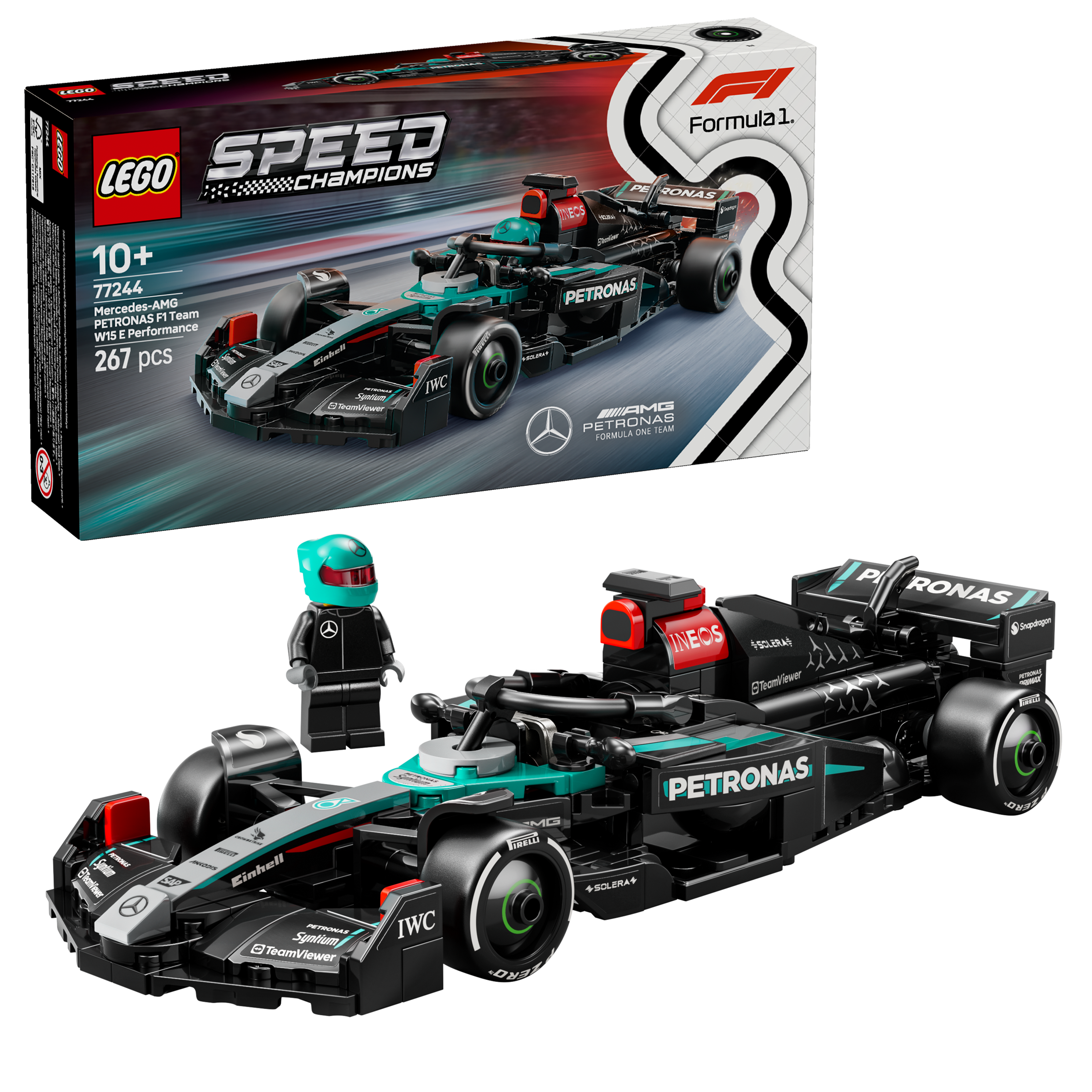 Lego 77244 Mercedes-AMG F1 W15 Race Car