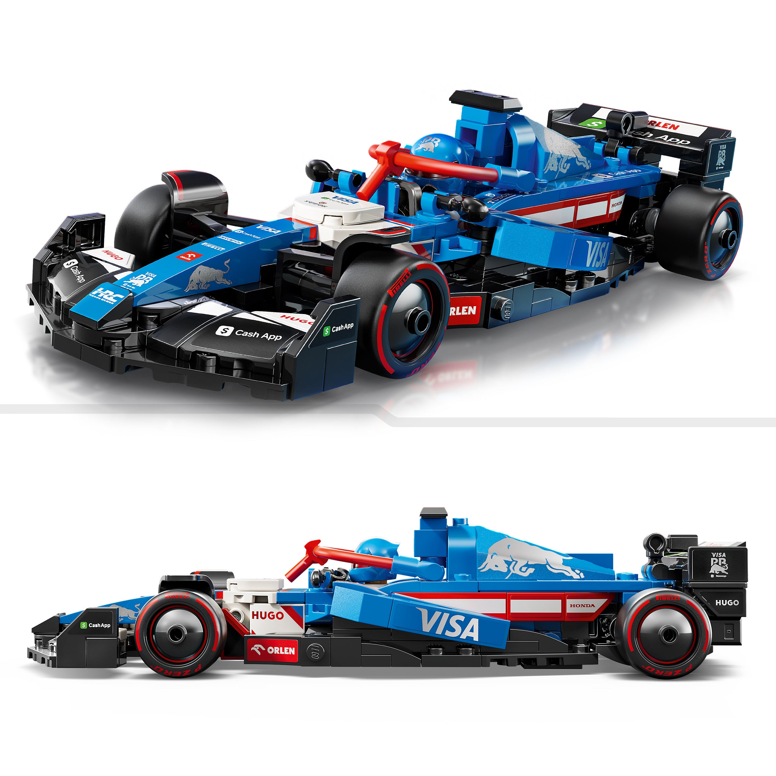 Lego 77246 Visa Cash App RB VCARB 01 F1 Race Car