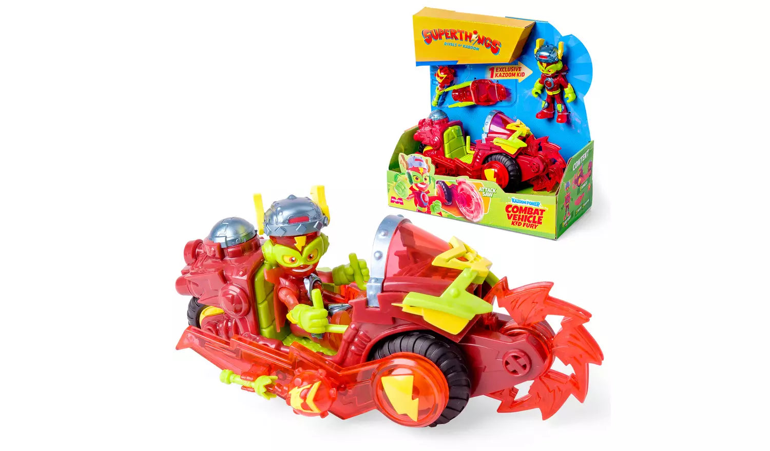 Super Things Rivals Of Kaboom Combat Veh Kid Fury
