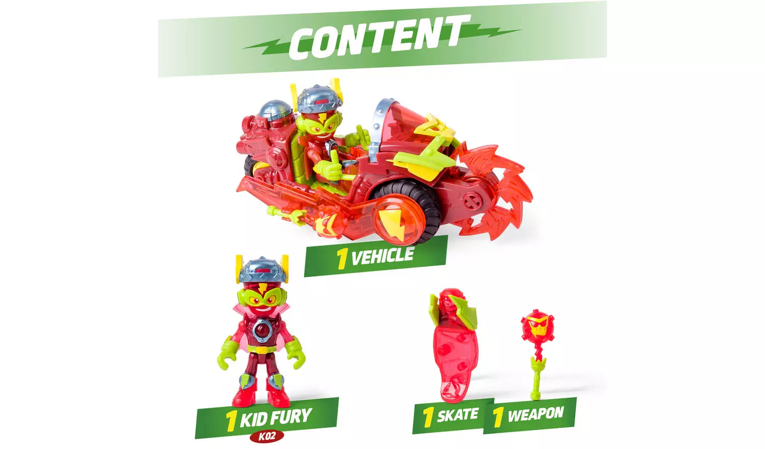 Super Things Rivals Of Kaboom Combat Veh Kid Fury
