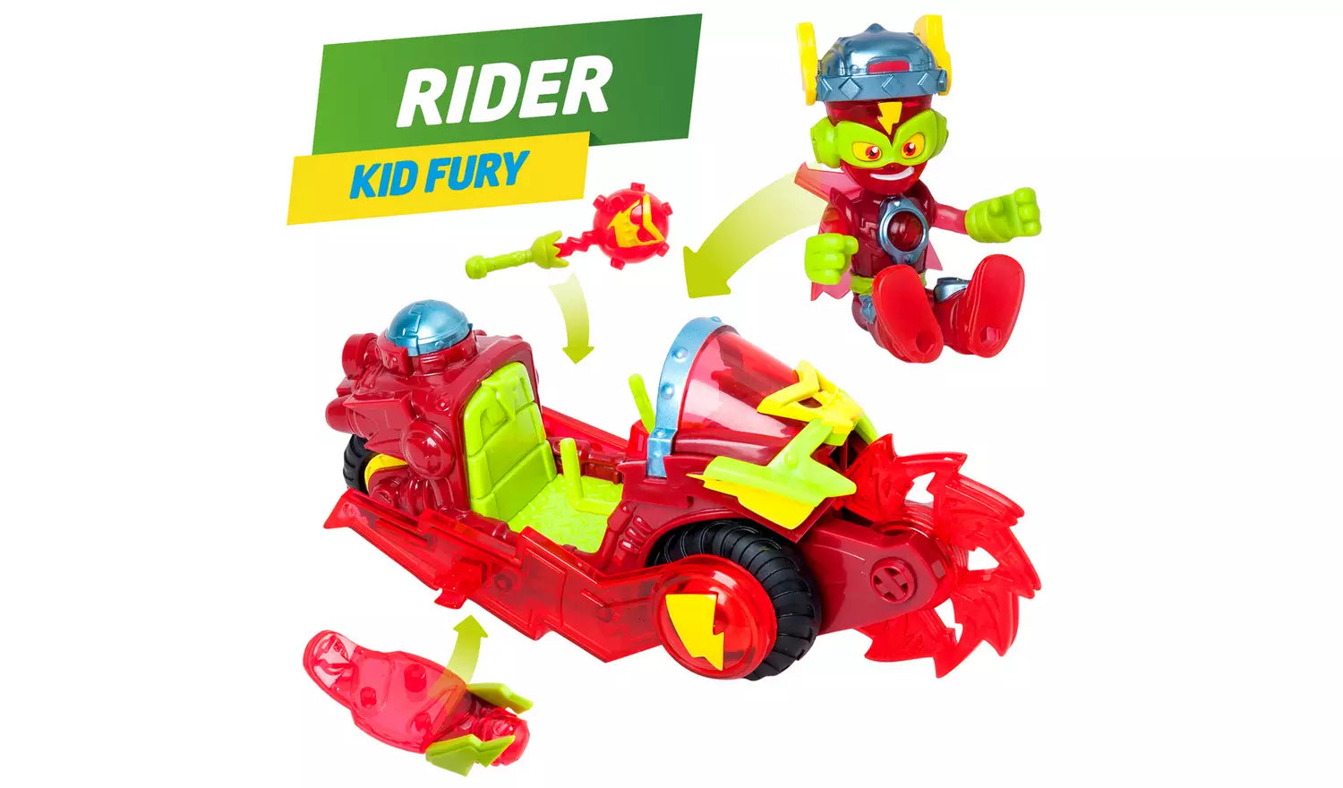 Super Things Rivals Of Kaboom Combat Veh Kid Fury