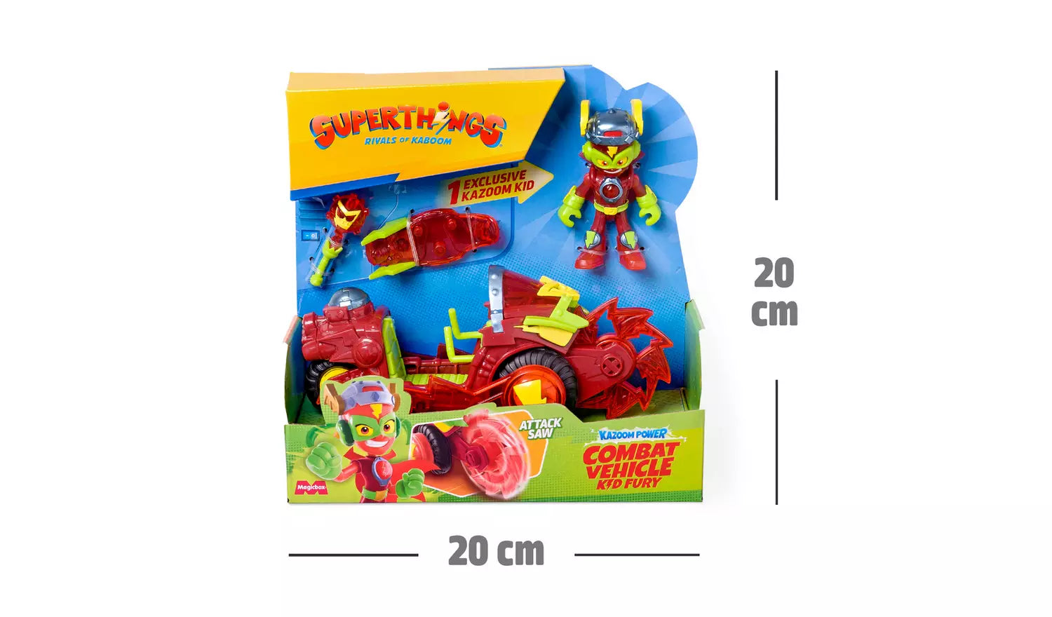 Super Things Rivals Of Kaboom Combat Veh Kid Fury