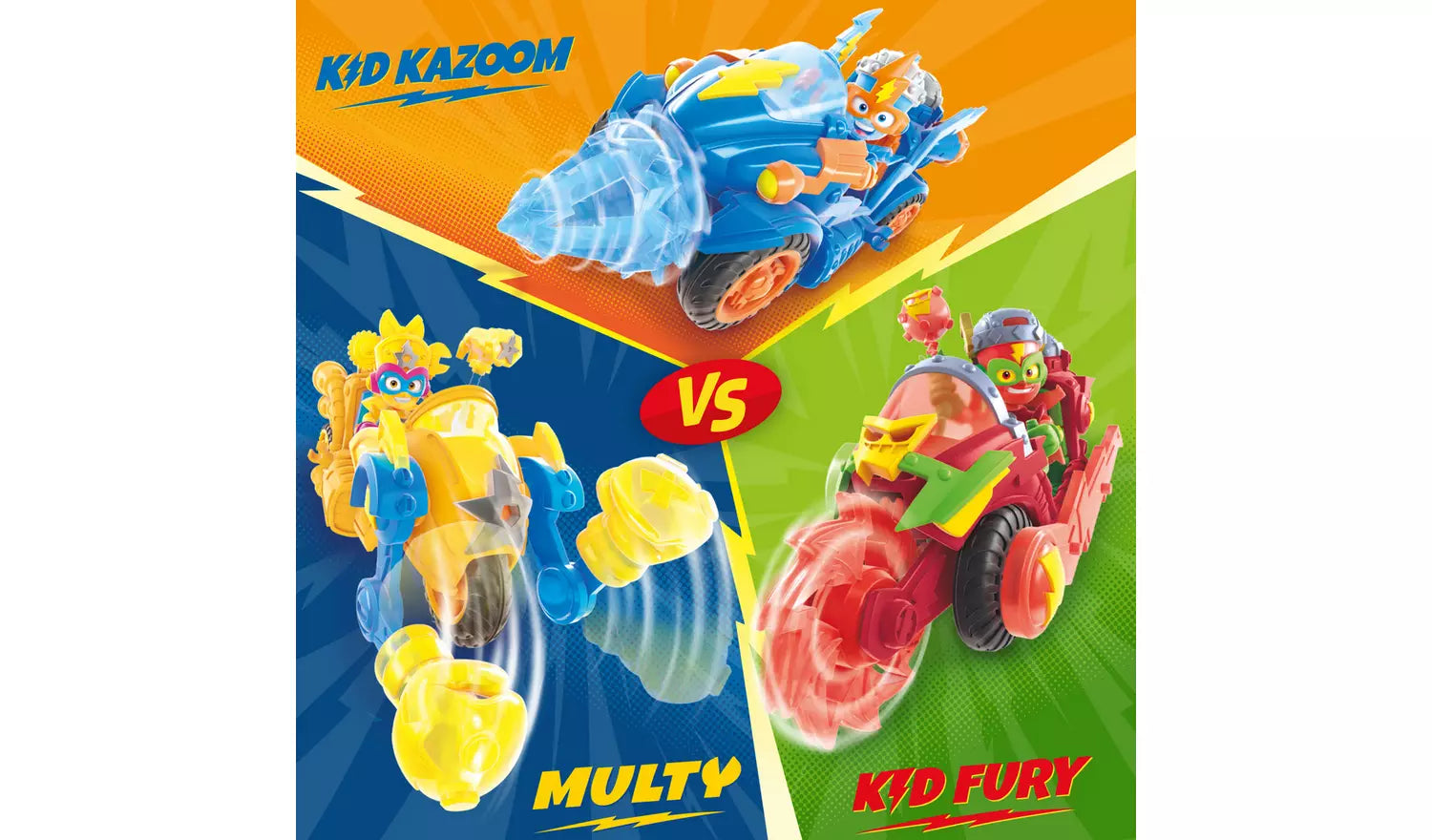 Super Things Rivals Of Kaboom Combat Veh Kid Fury