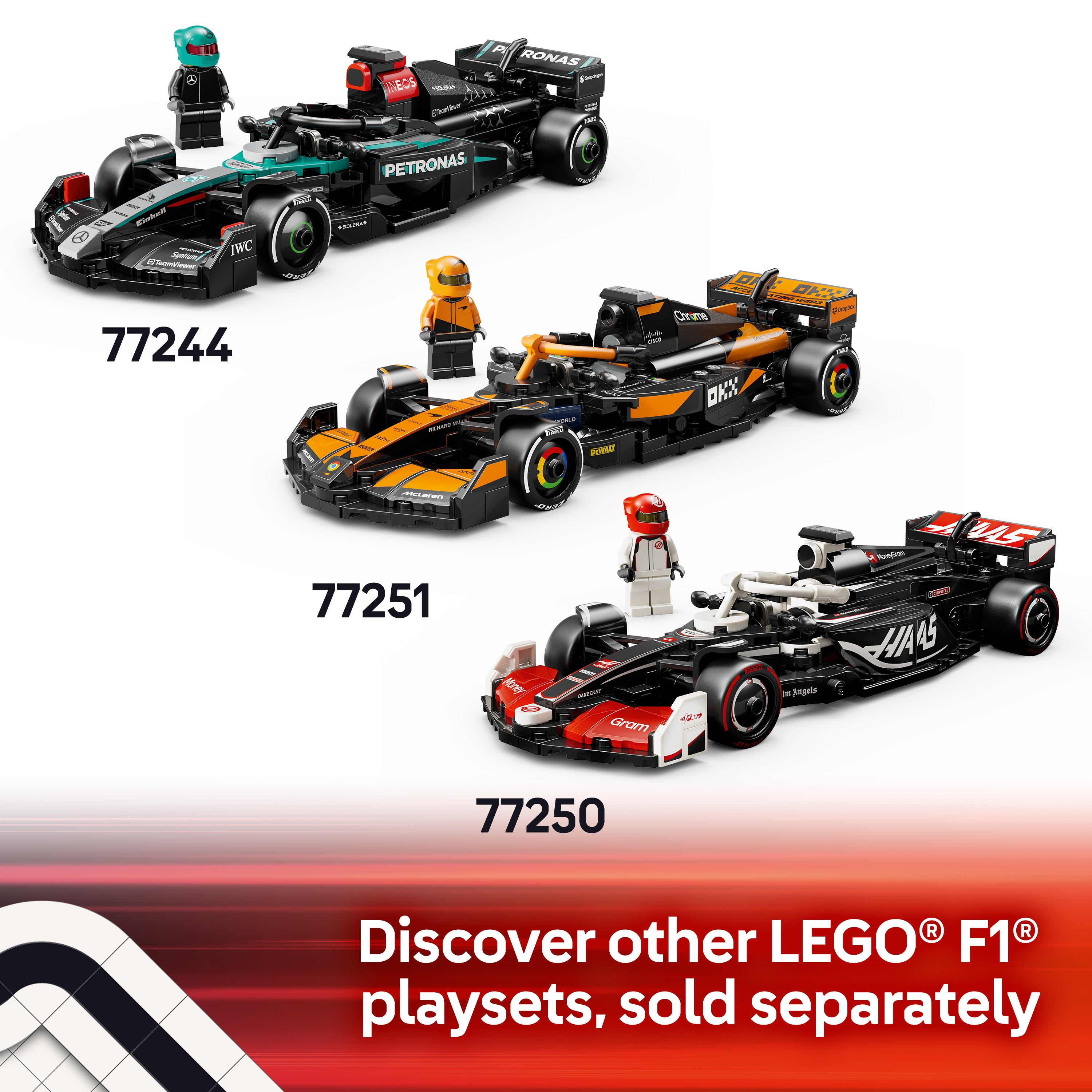 Lego 77248 BWT Alpine F1 Team A524 Race Car