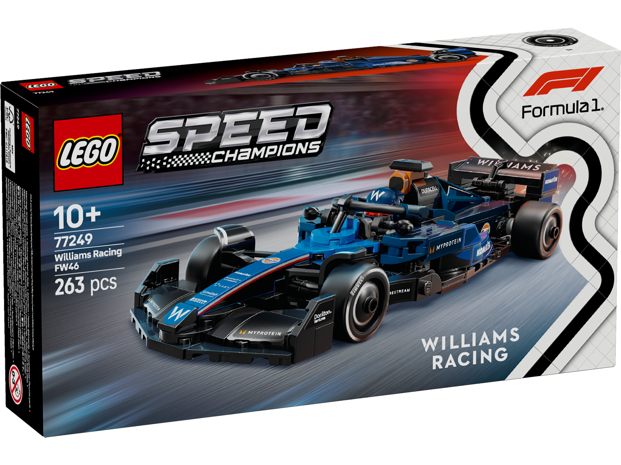 Lego 77249 Williams Racing FW46 F1 Race Car