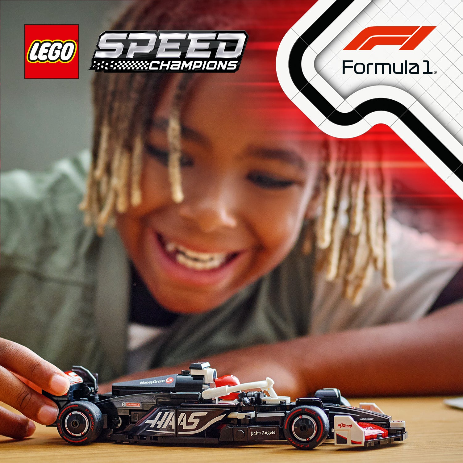 Lego 77250 MoneyGram Haas F1 Team VF-24 Race Car