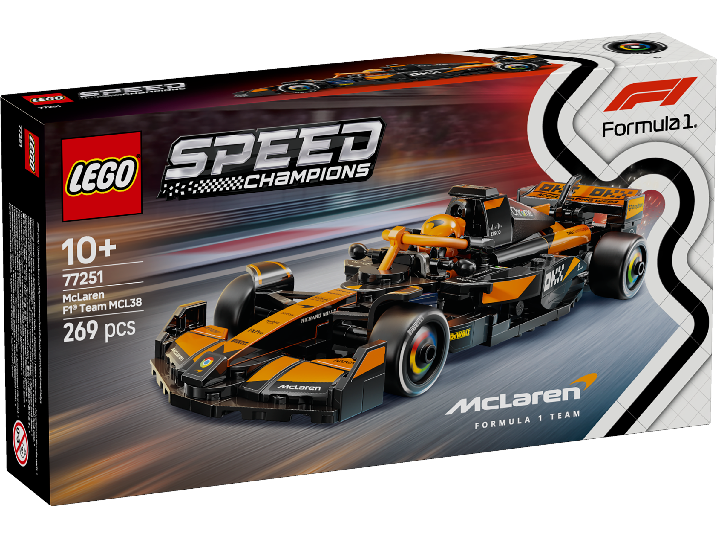 Lego 77251 McLaren F1 Team MCL38 Race Car