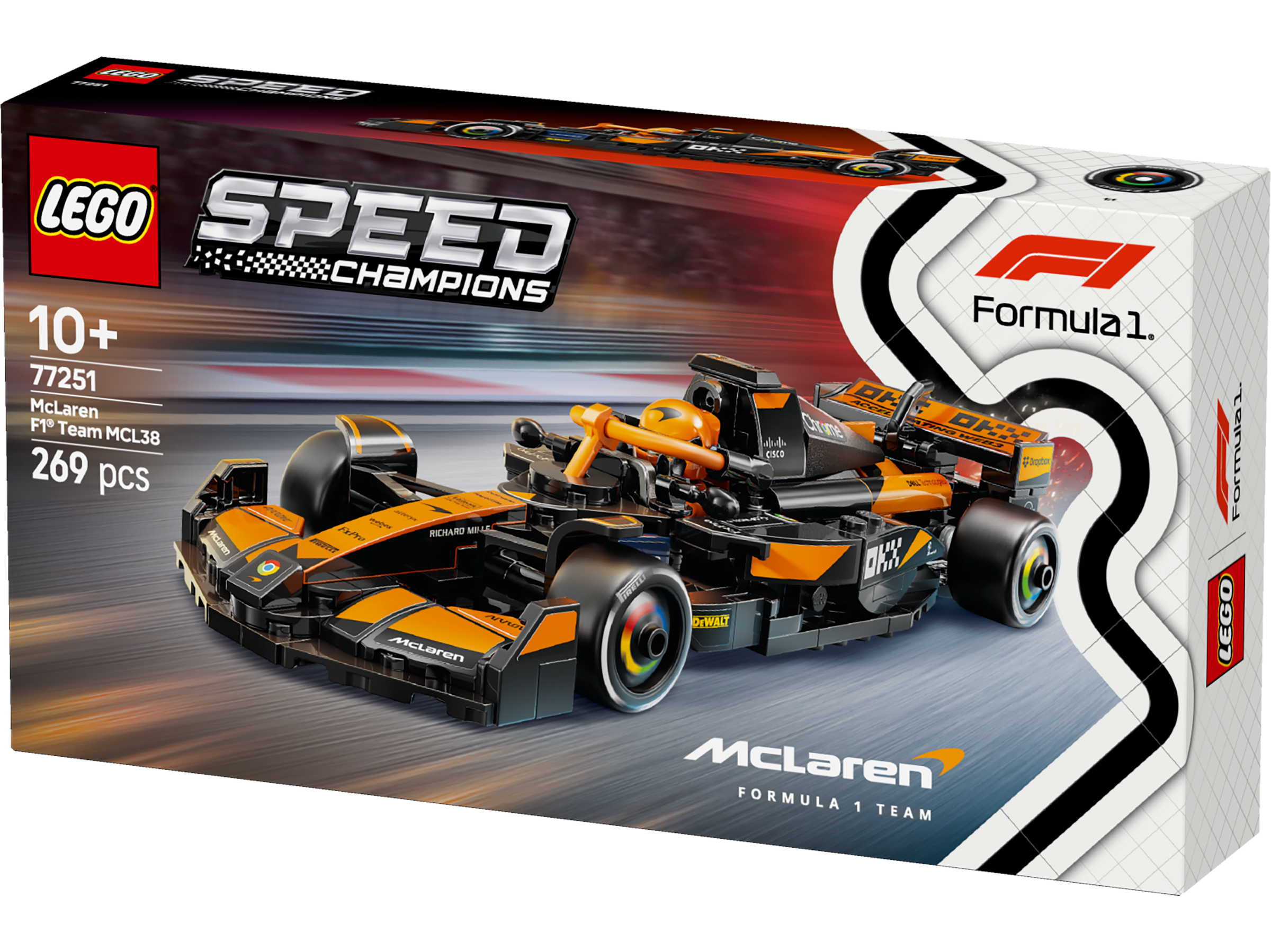 Lego 77251 McLaren F1 Team MCL38 Race Car