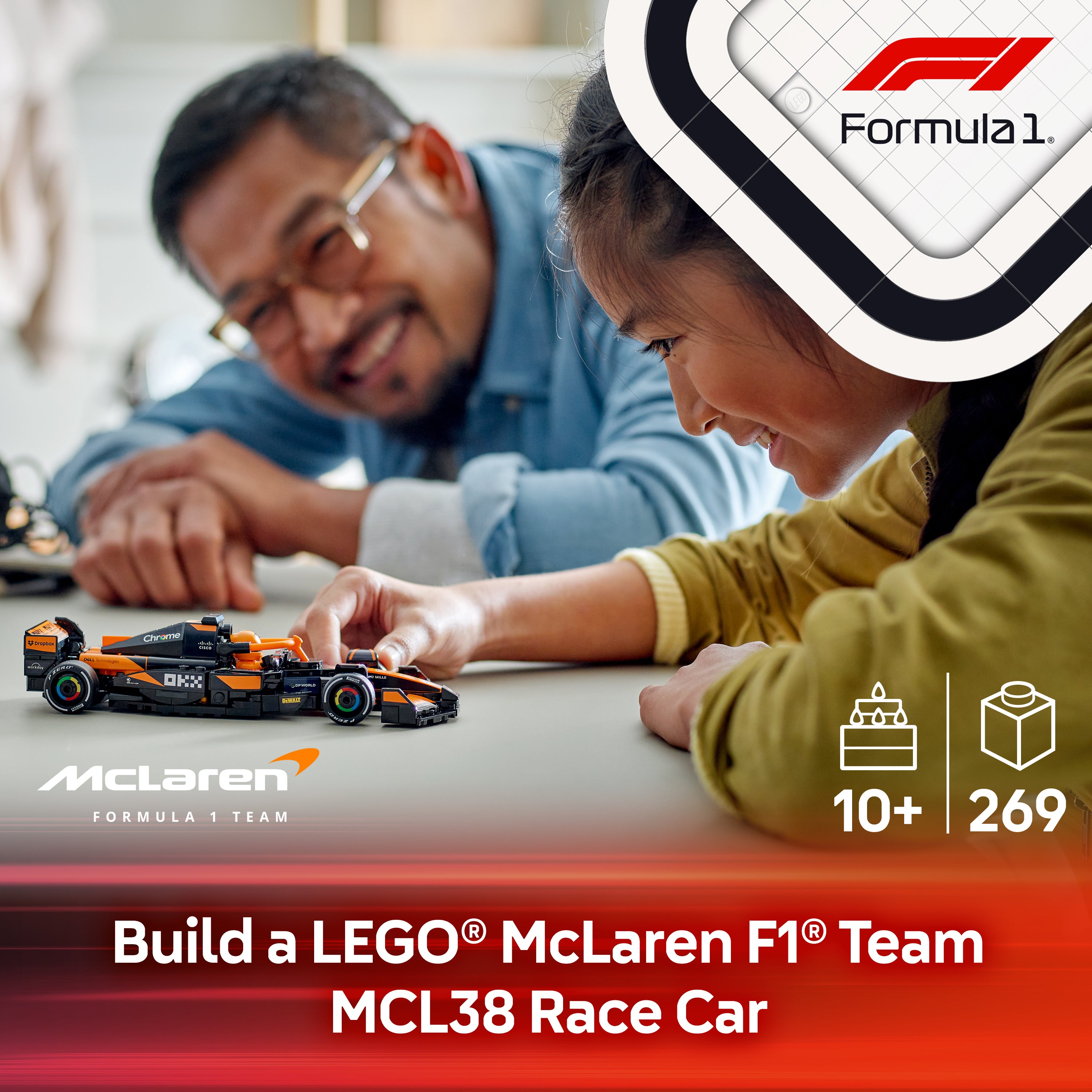 Lego 77251 McLaren F1 Team MCL38 Race Car