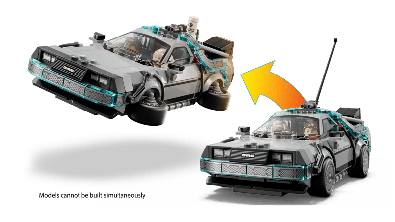 Lego 77256 Time Machine from Back to the Future