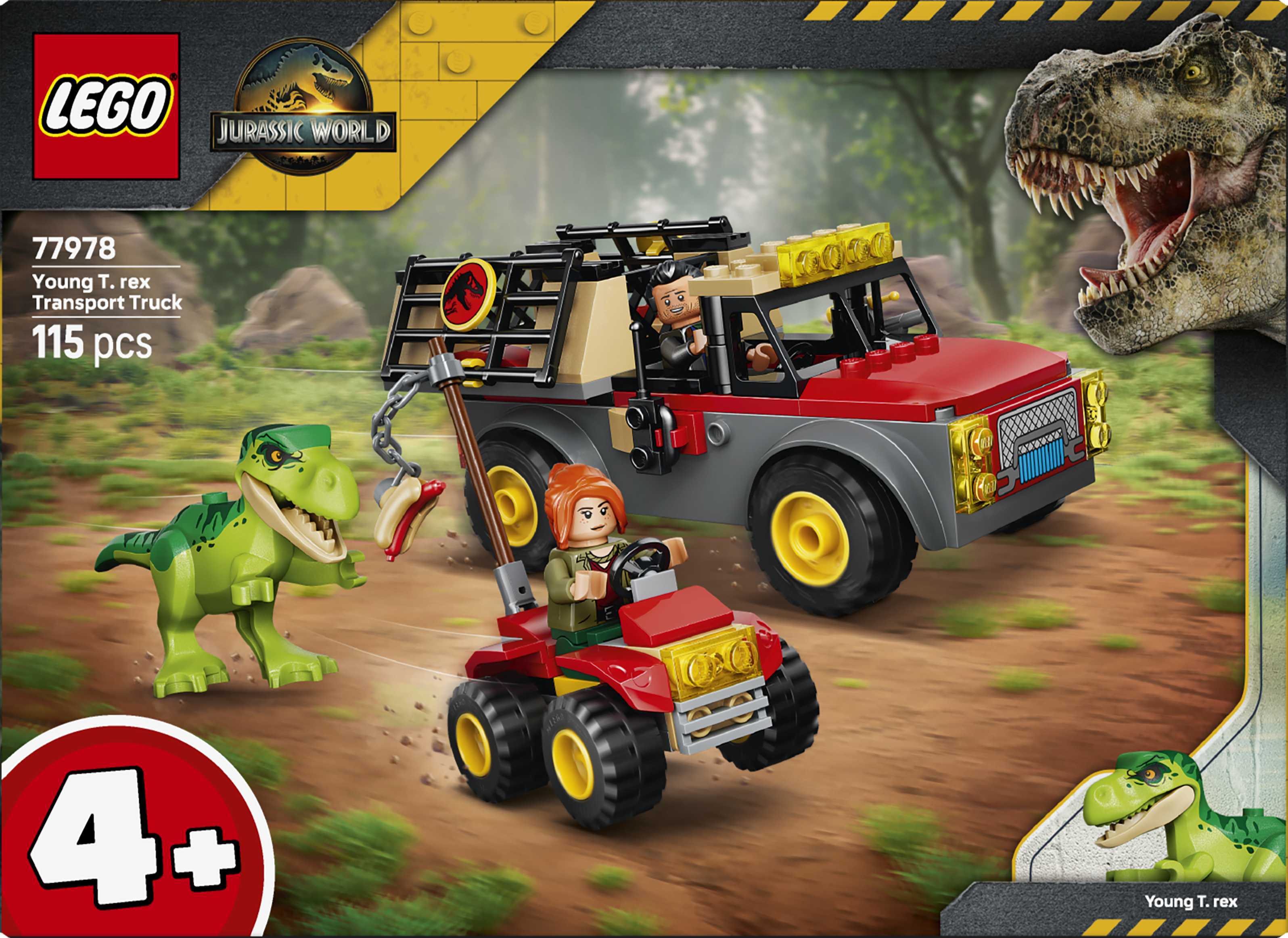 Lego 77978 Young T. rex Transport Truck