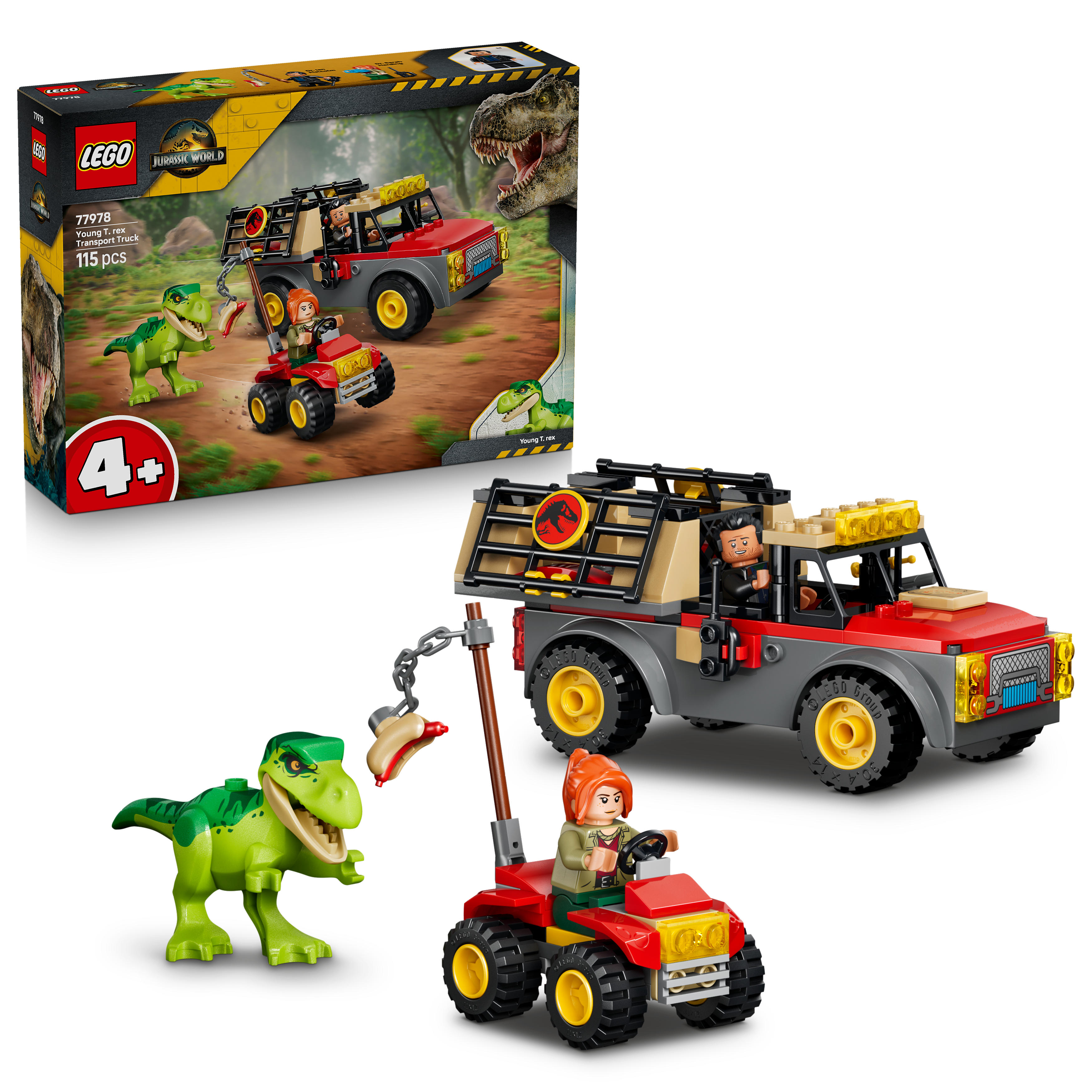 Lego 77978 Young T. rex Transport Truck