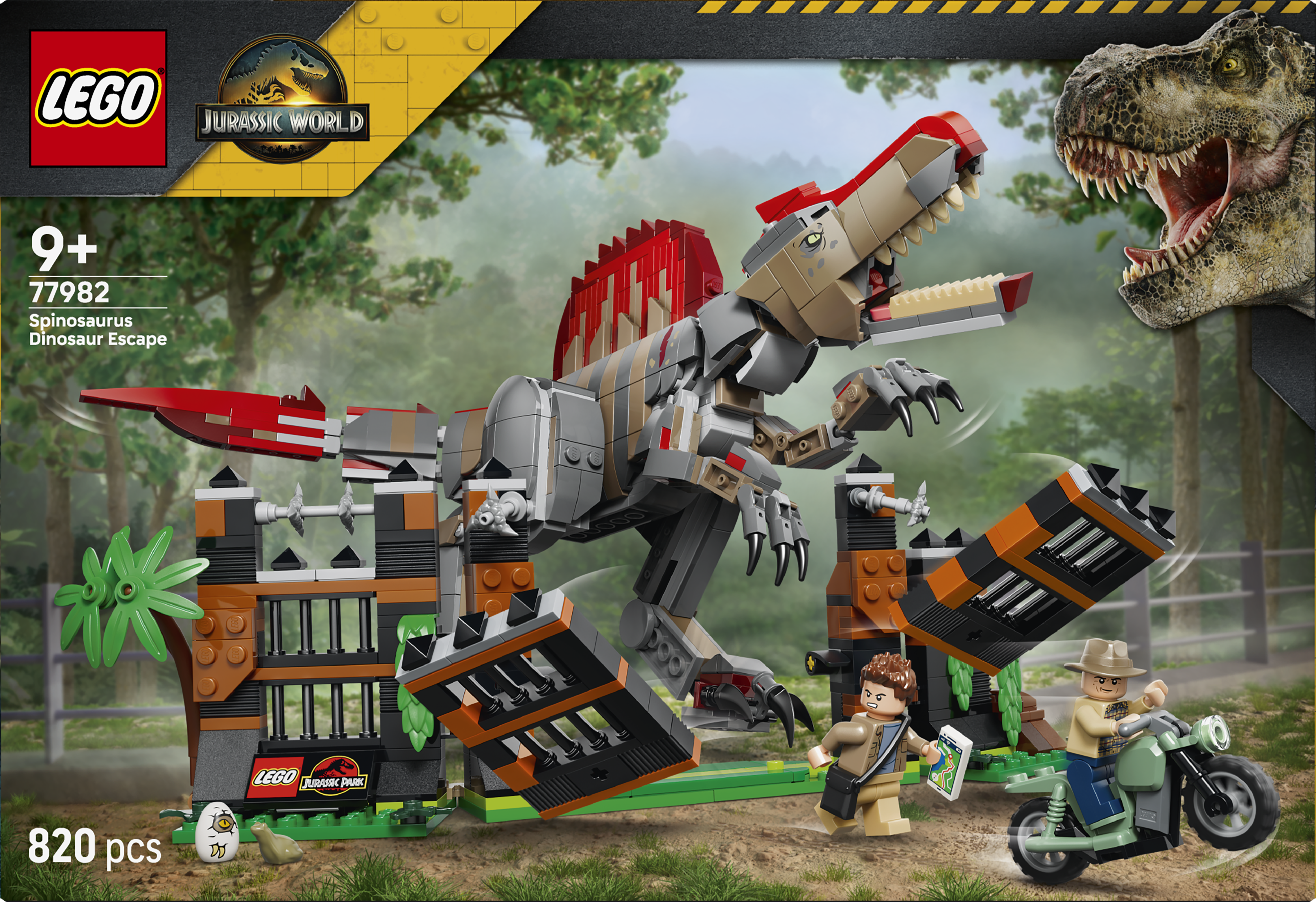 Lego 77982 Spinosaurus Dinosaur Escape
