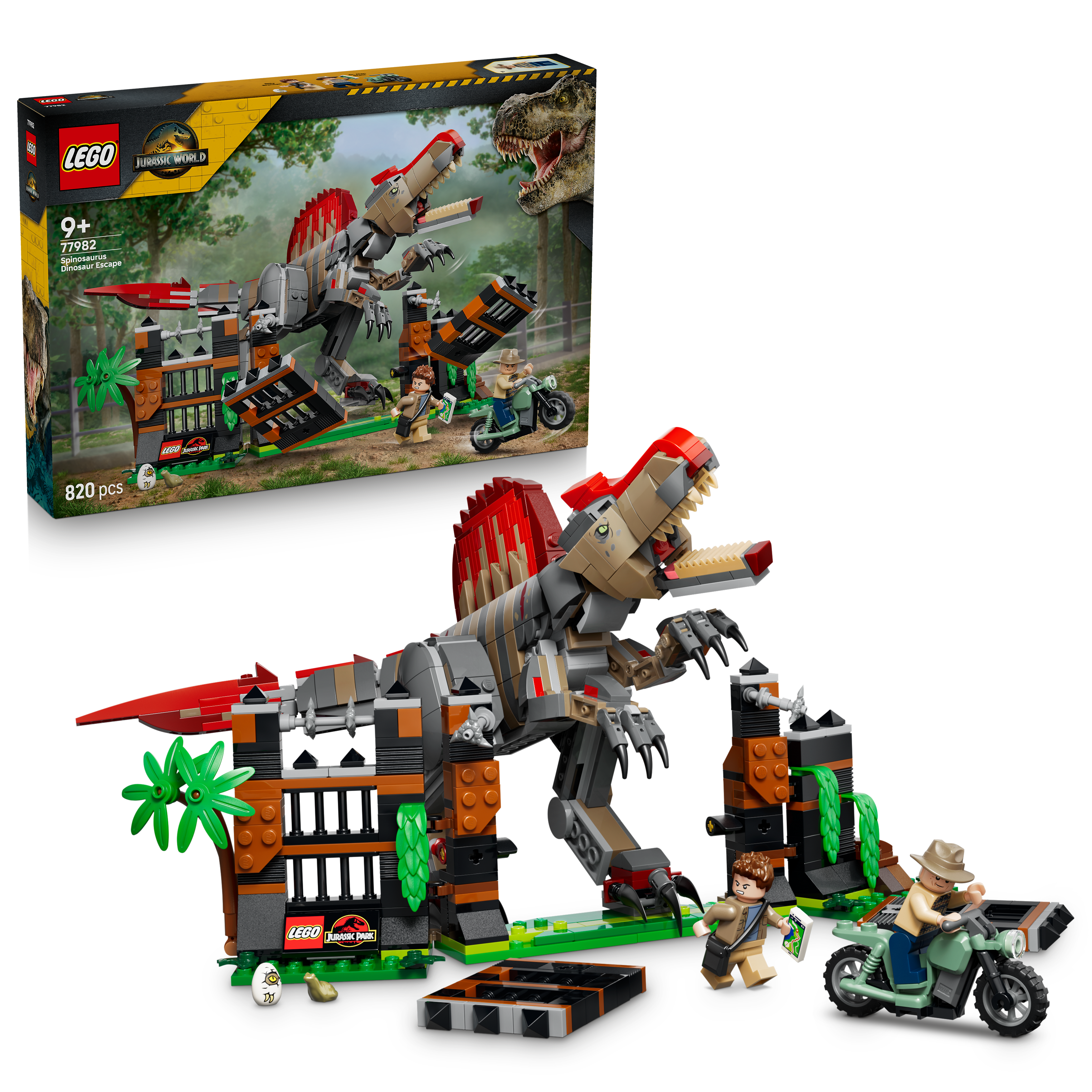 Lego 77982 Spinosaurus Dinosaur Escape