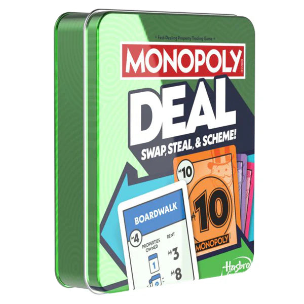 Monopoly Deal in a Tin Game