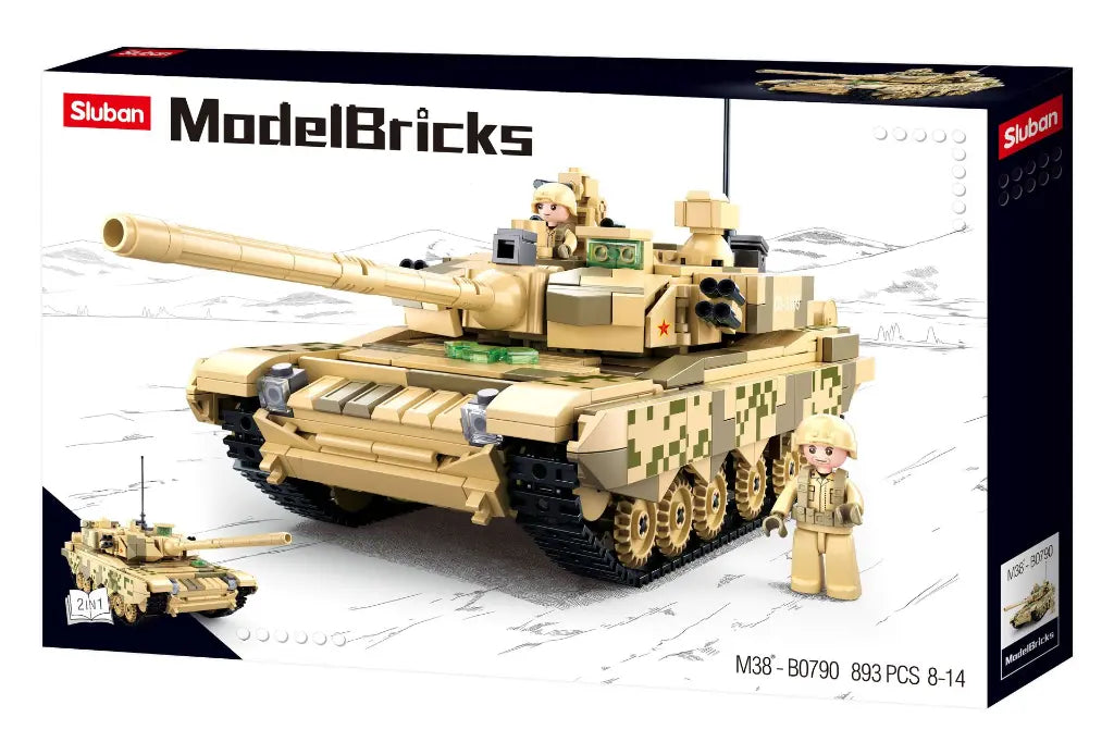 Sluban 99A Main Battle Tank 2 in 1 Set