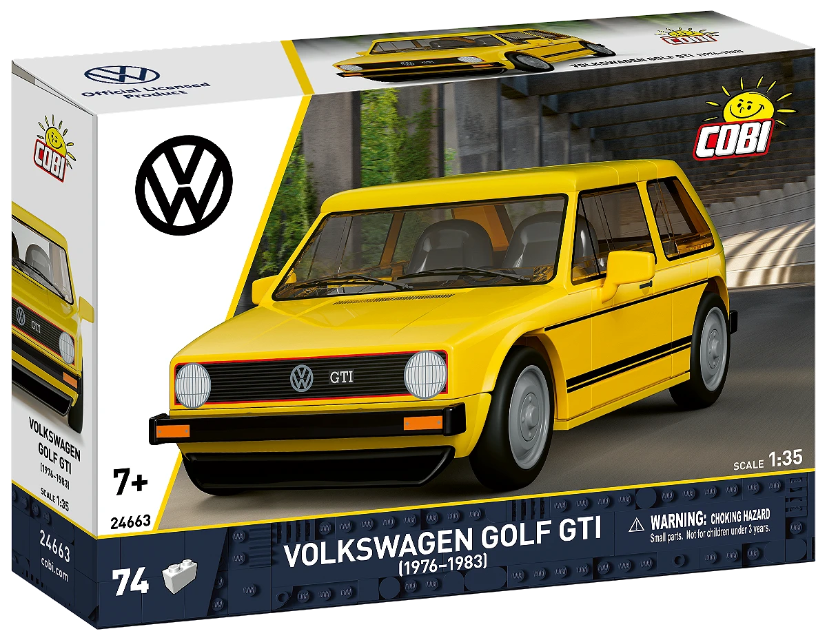 Cobi 24663 Volkswagen Golf GTI Scale Set