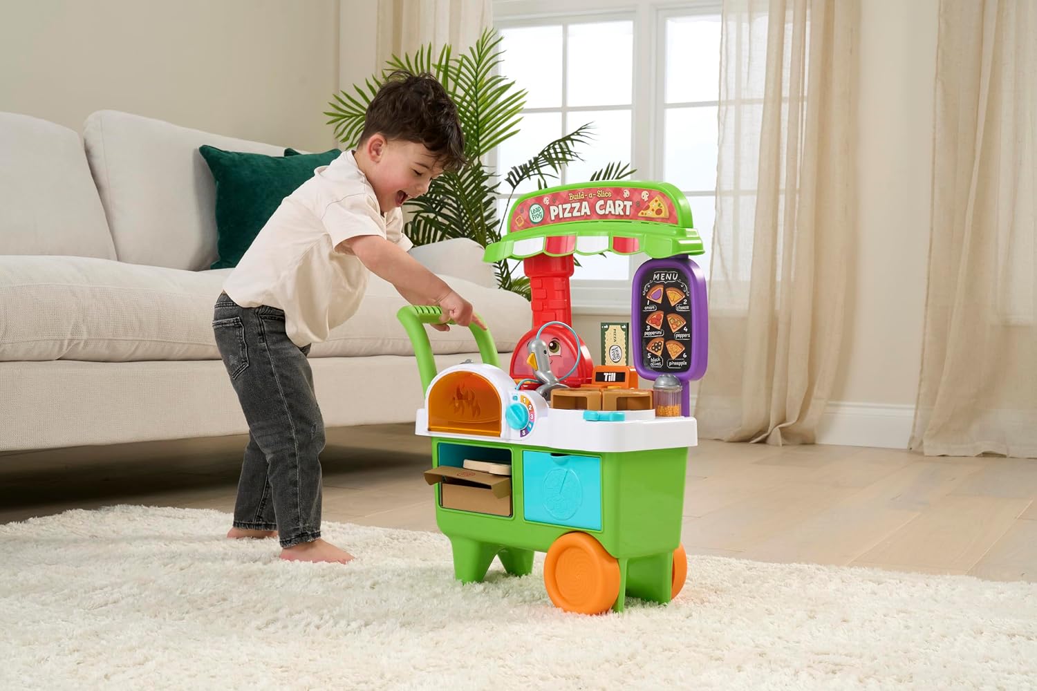 LeapFrog Build-A-Slice Pizza Cart