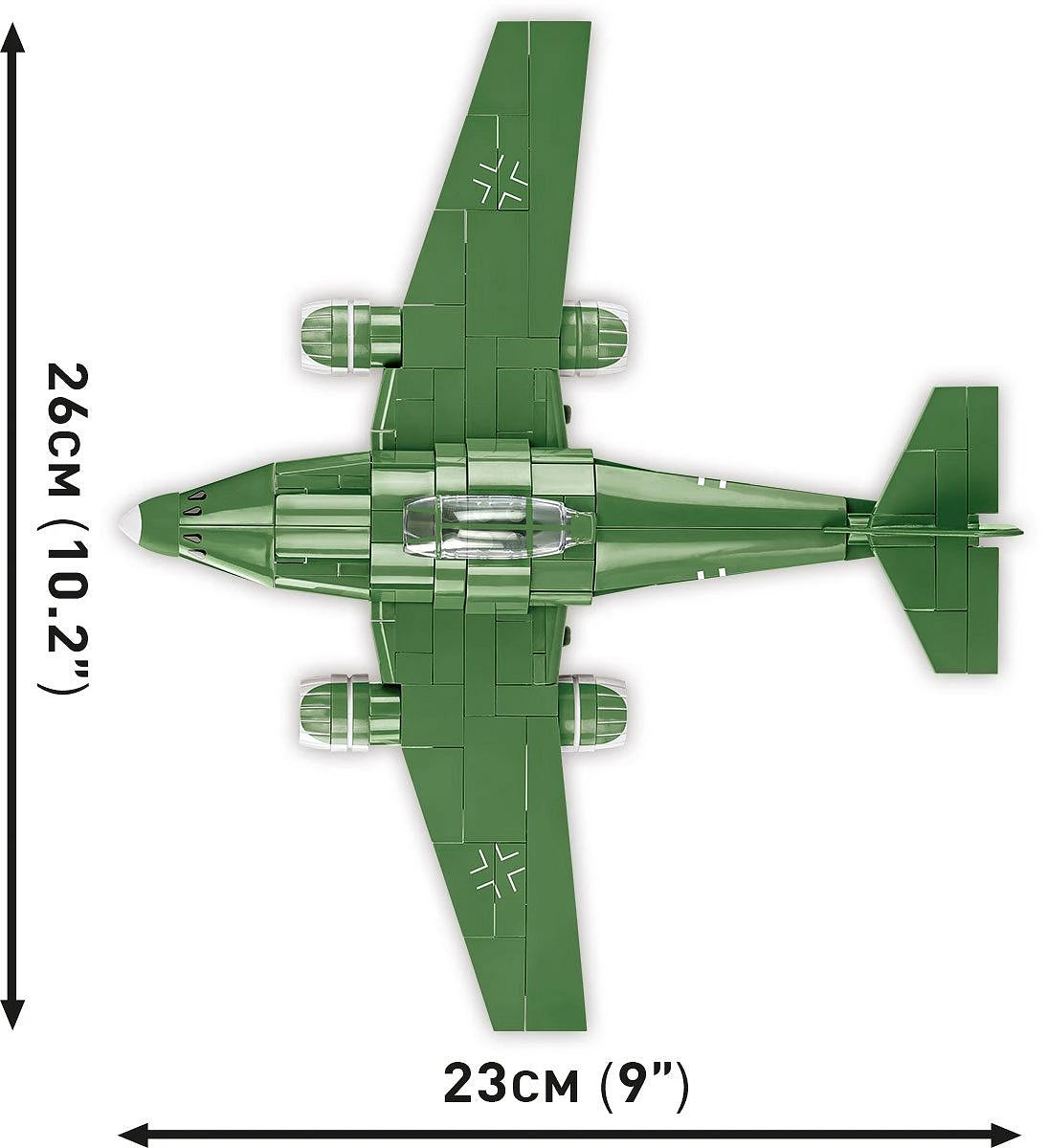 Cobi 5881 Messerschmitt ME 262 1:48 Scale Set