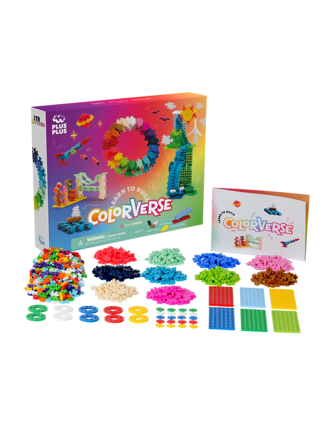 Plus-Plus Learn to Build - Colorverse superset - 1000 pcs