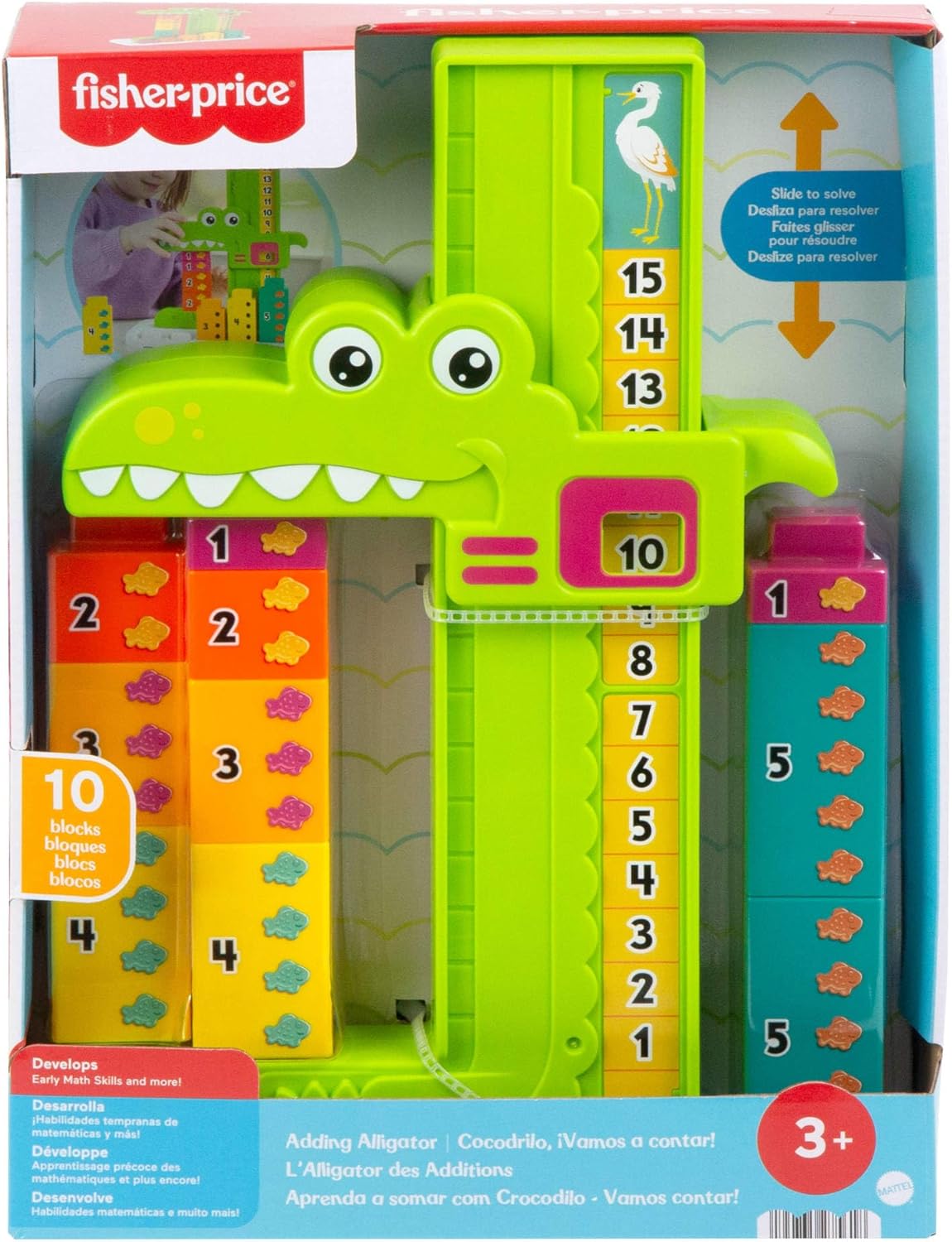 Fisher-Price Adding Alligator Educational Toy