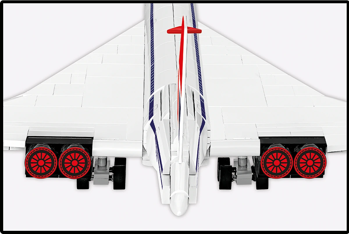 Cobi 1689 G-BBDG Concorde Brooklands Museum Scale Set