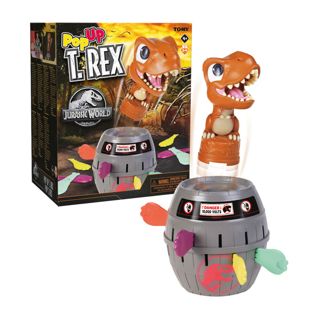 TOMY Jurassic World Pop Up T-Rex