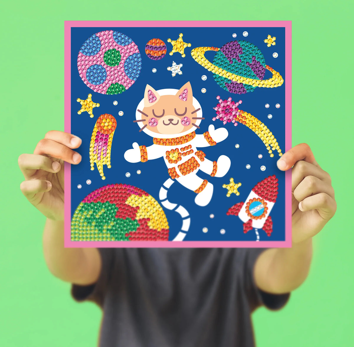 Kitfix Diamond Art Space Cat