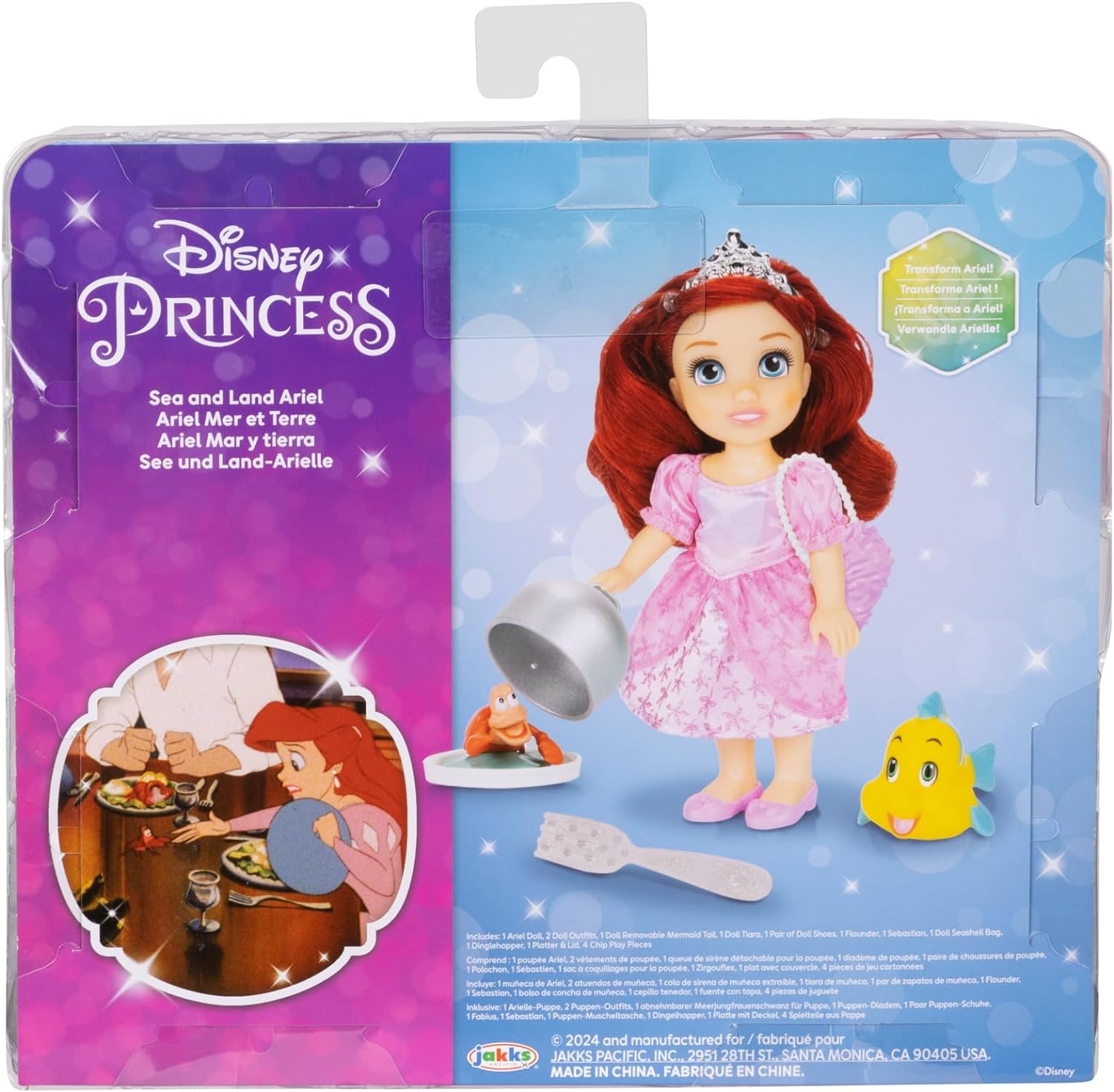 Disney Princess Sea & Land Ariel Fashion Doll